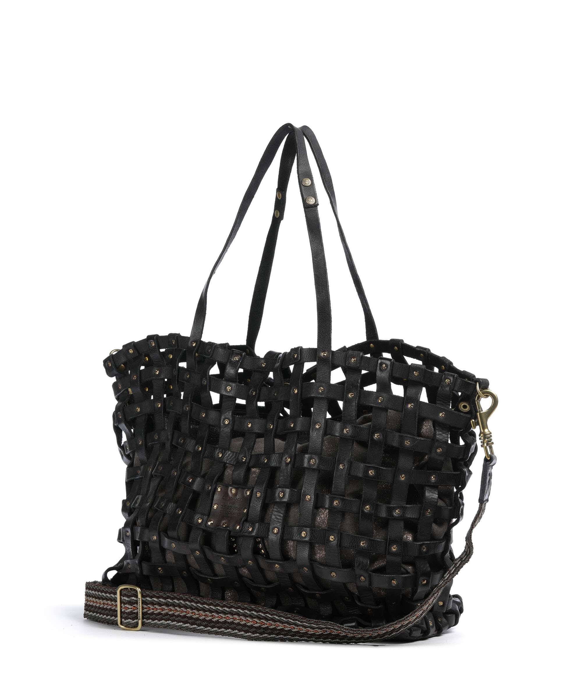 Campomaggi Tote bag grey/bronze - Image 2