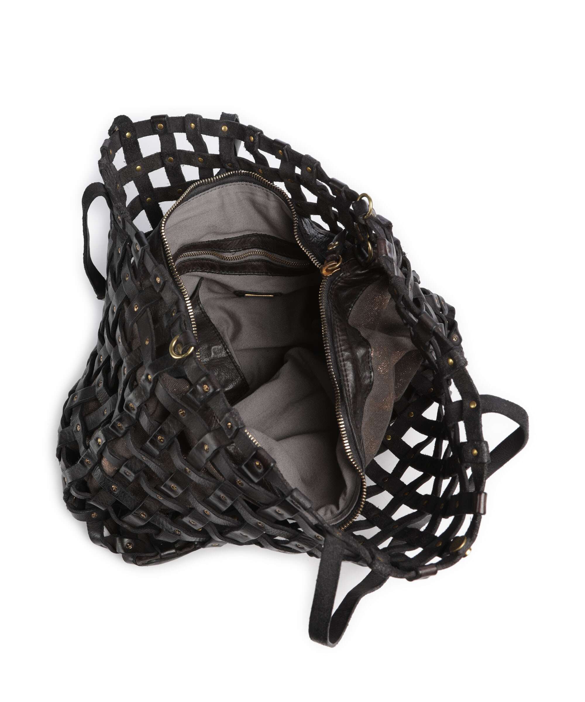 Campomaggi Tote bag grey/bronze - Image 6