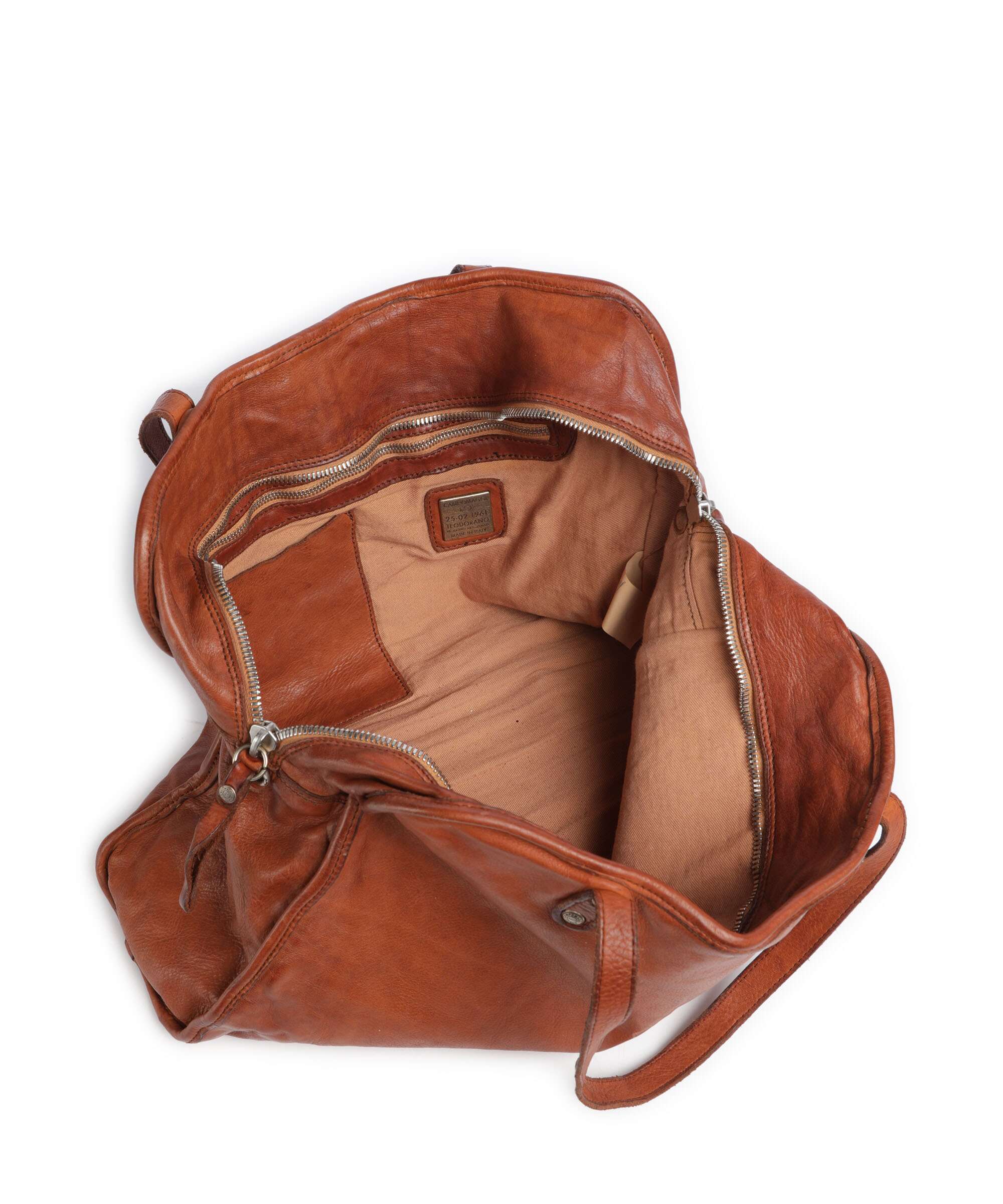 Campomaggi Tote bag cognac - Image 6
