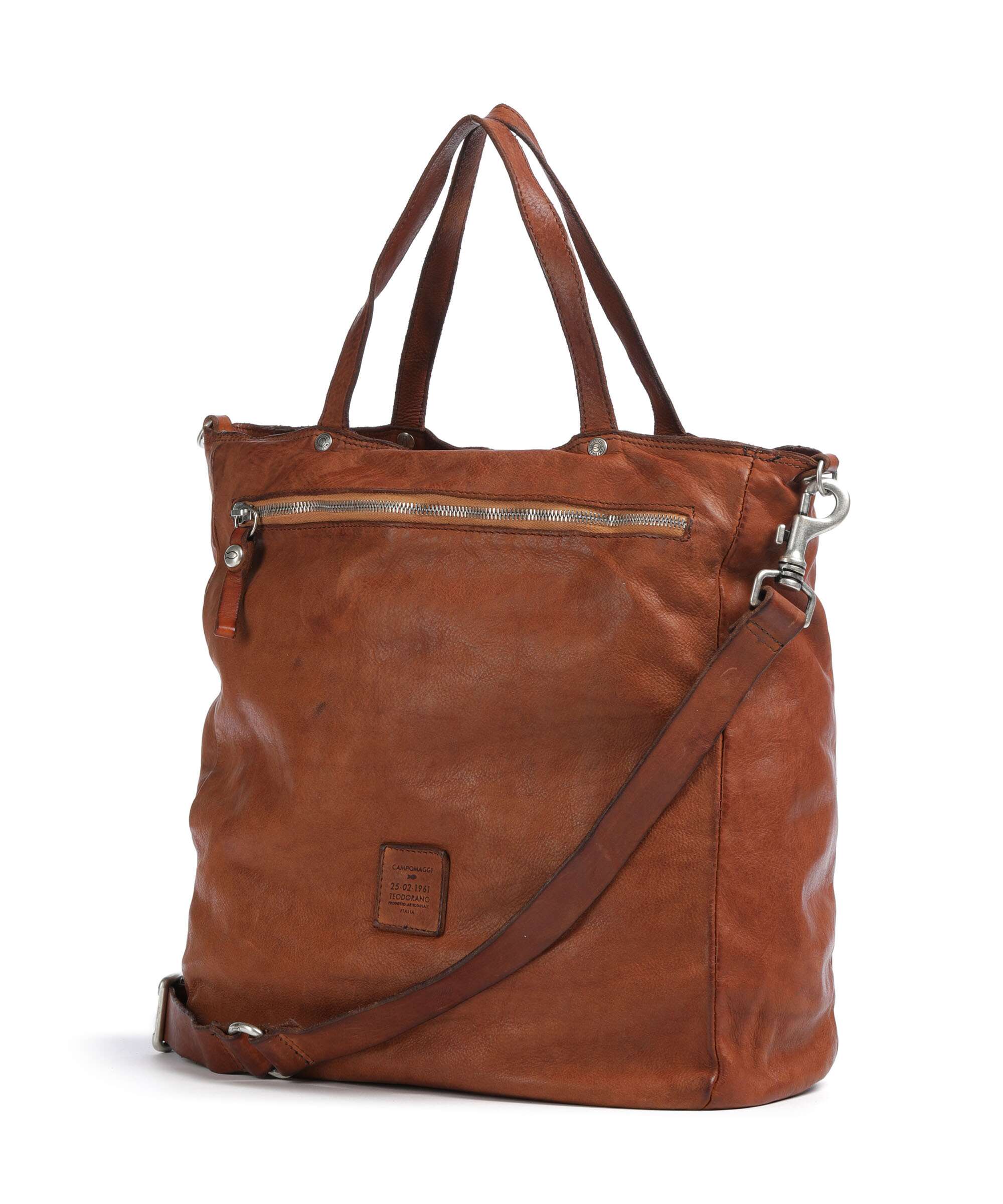 Campomaggi Tote bag cognac - Image 2