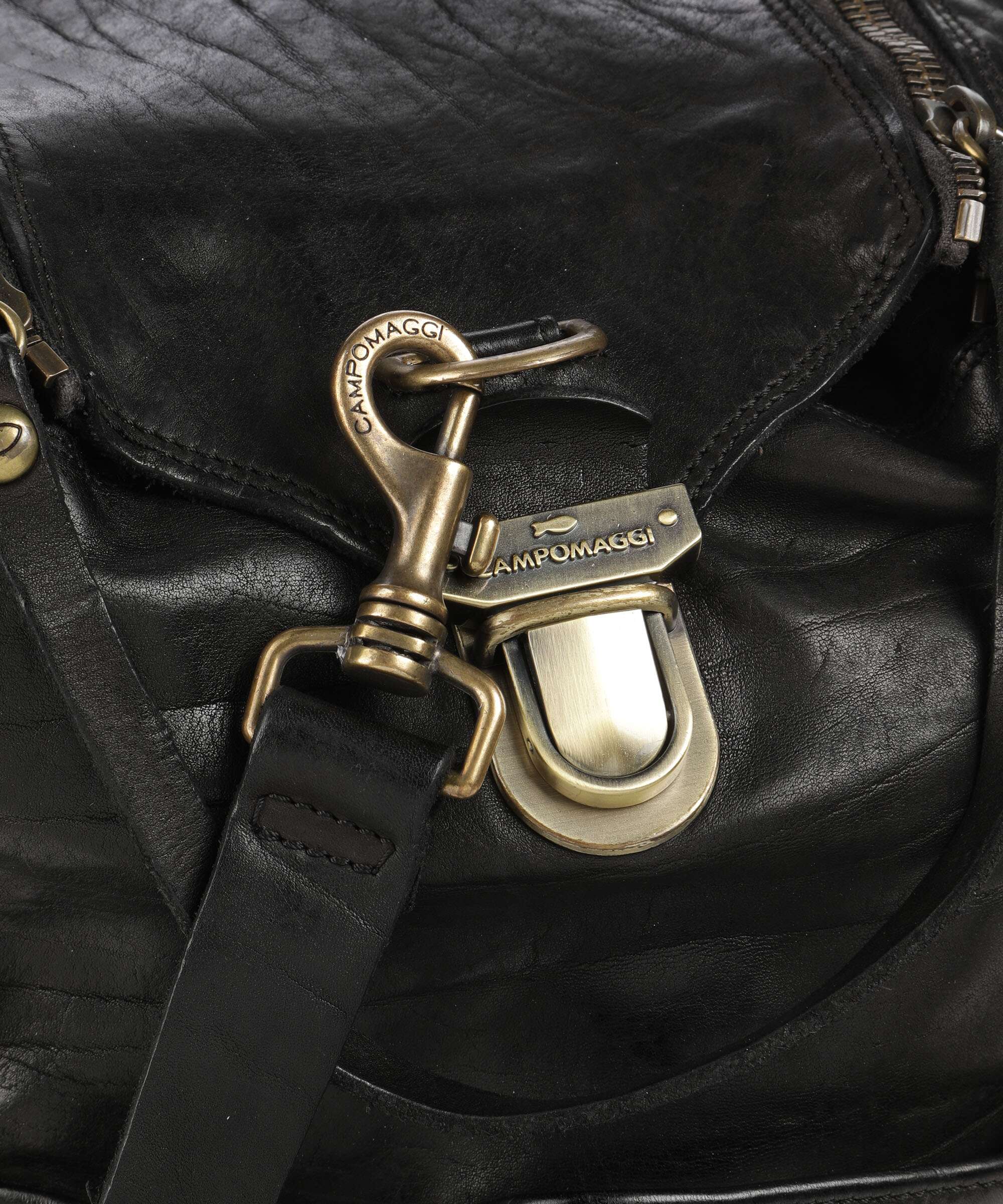 Campomaggi Travel bag with wheels nero - Image 5