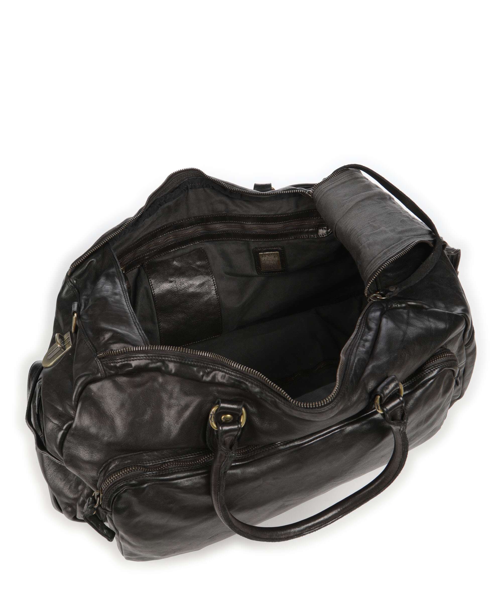 Campomaggi Travel bag with wheels nero - Image 6