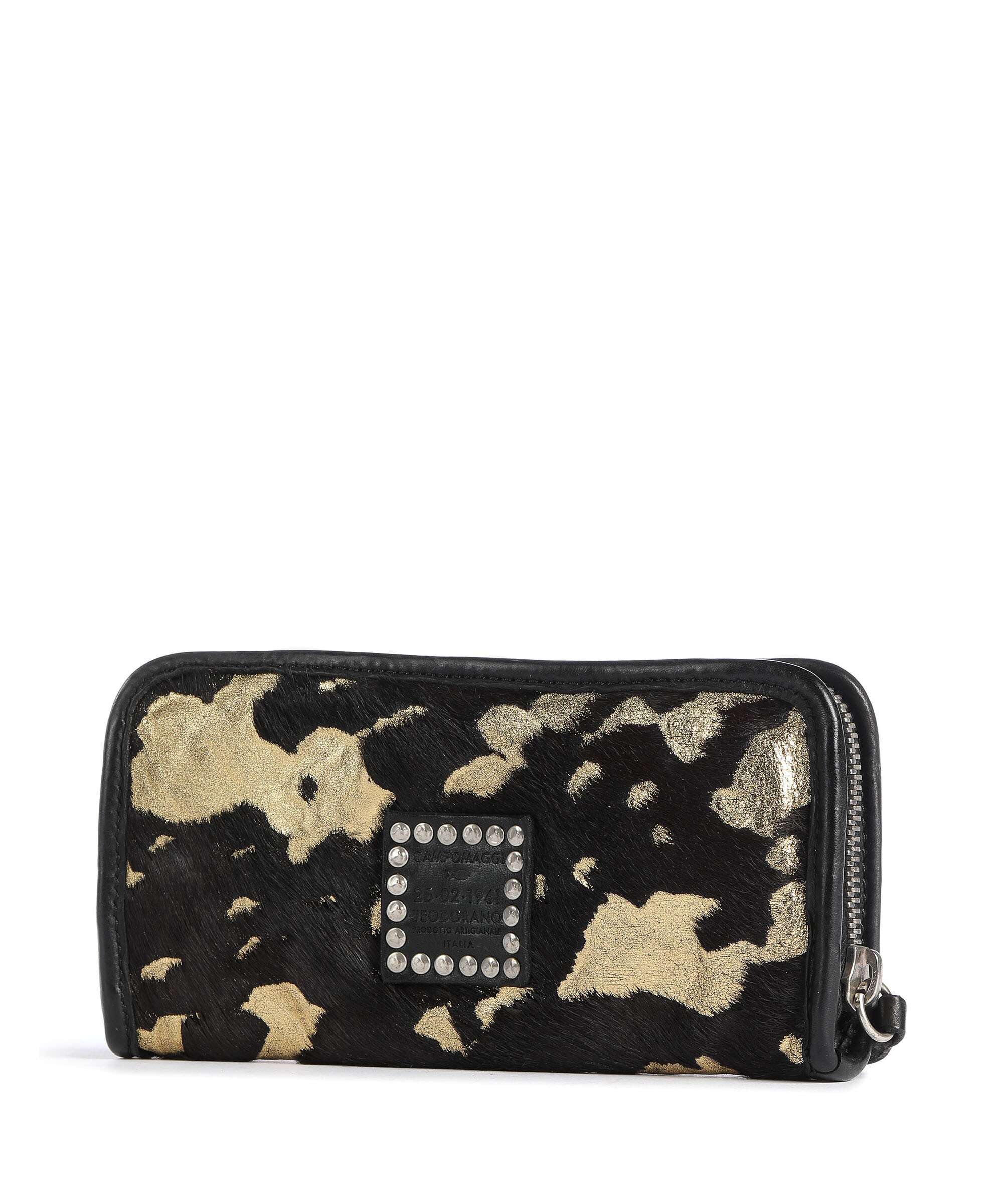 Campomaggi Wallet cioccolato/oro/nero - Image 3