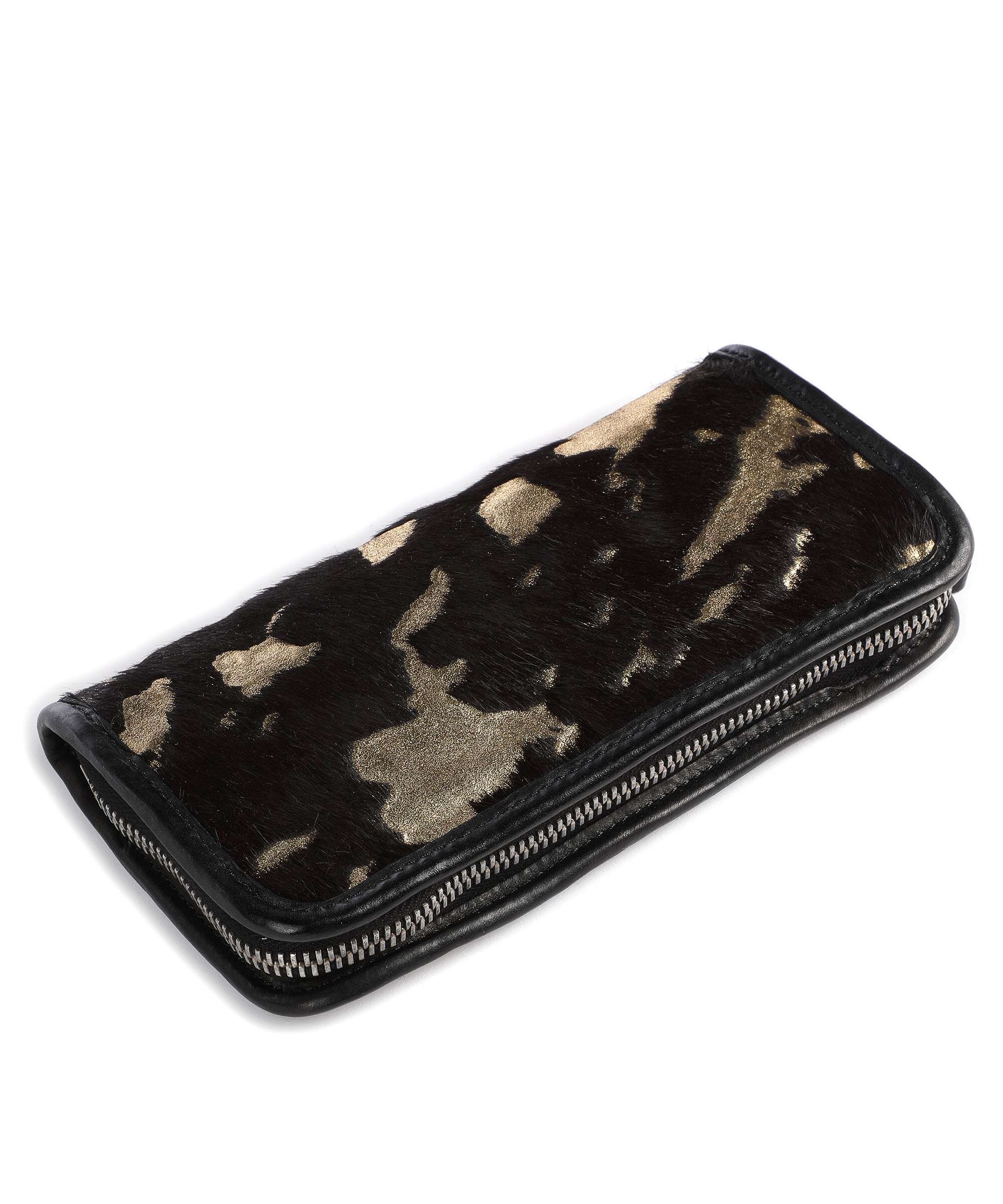 Campomaggi Wallet cioccolato/oro/nero - Image 4