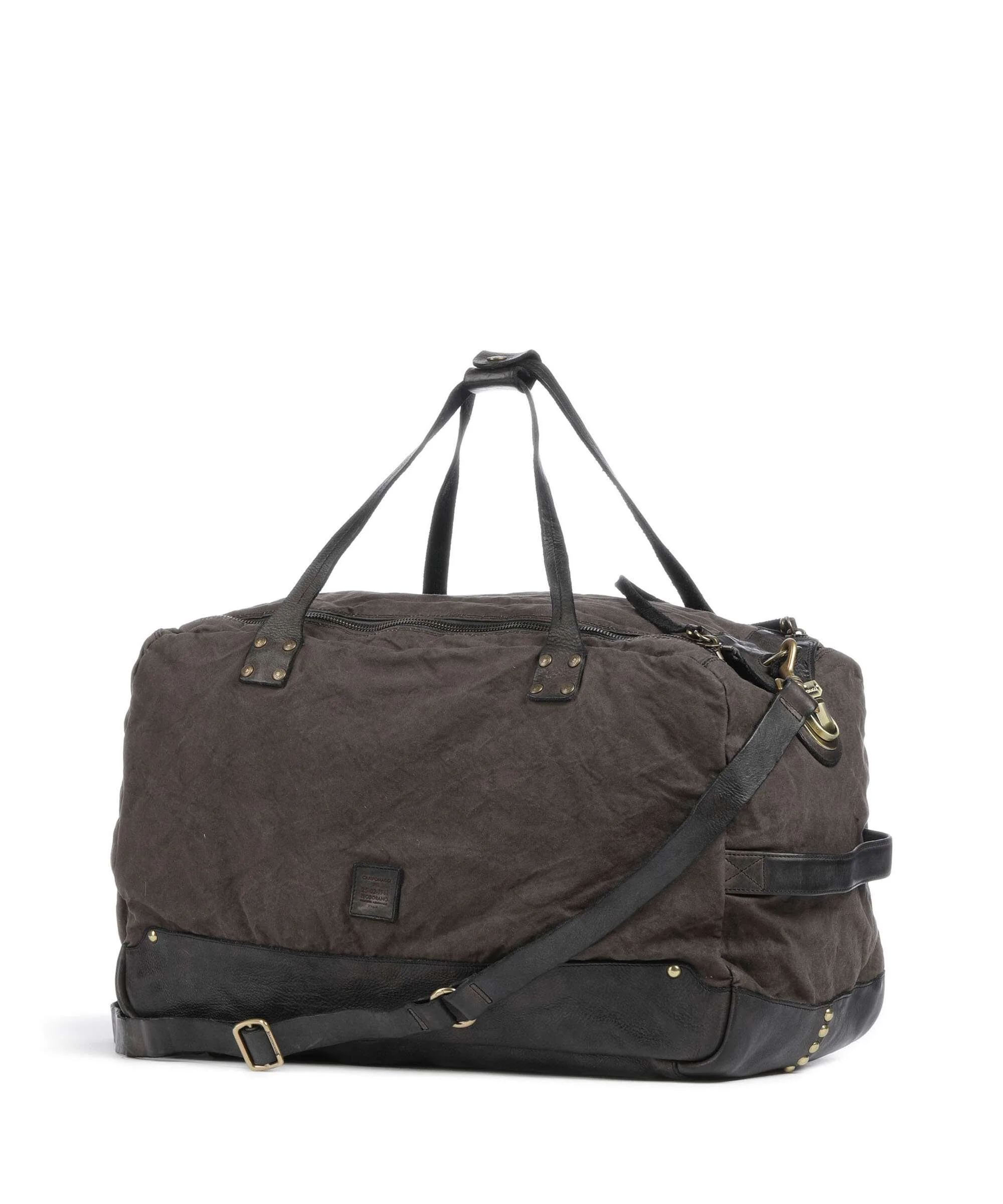 Campomaggi Weekend bag verde militare/grigio/nera - Image 2