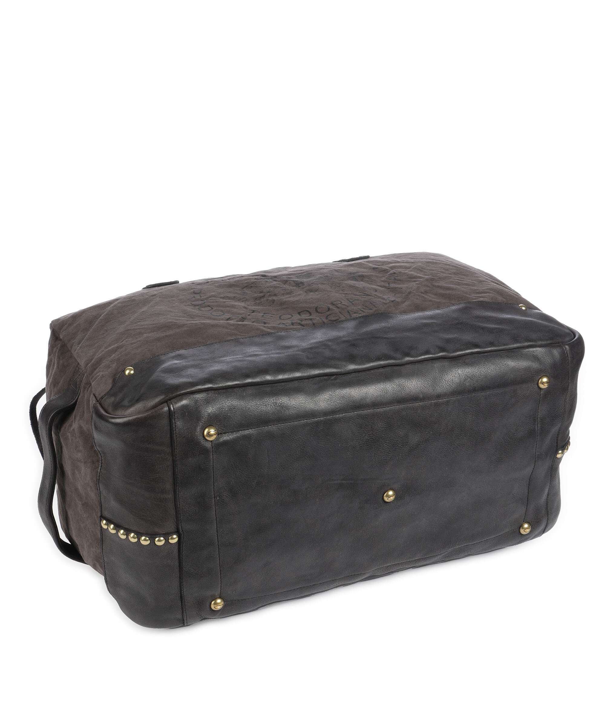 Campomaggi Weekend bag verde militare/grigio/nera - Image 4