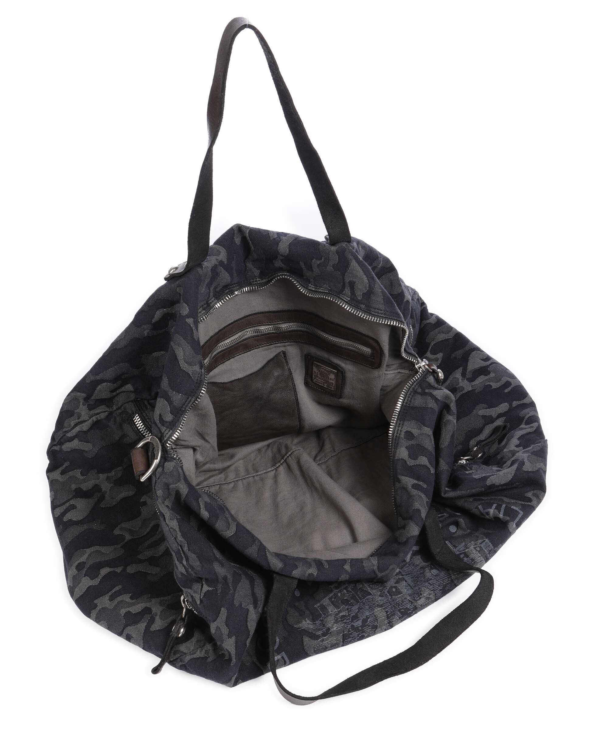 Campomaggi Weekend bag camouflage grigio - Image 5