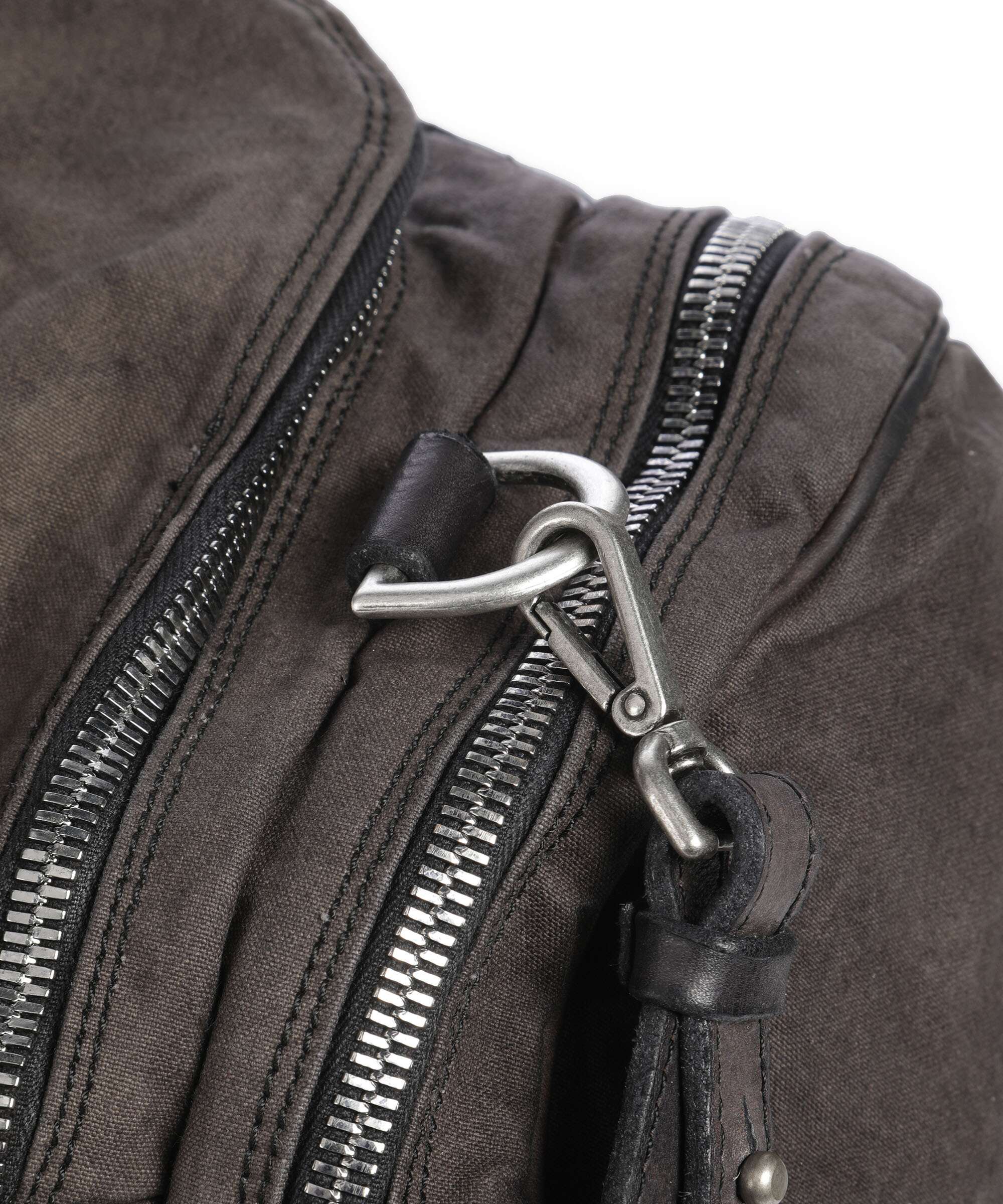 Campomaggi Weekend bag verde militare/grigio/nera - Image 3