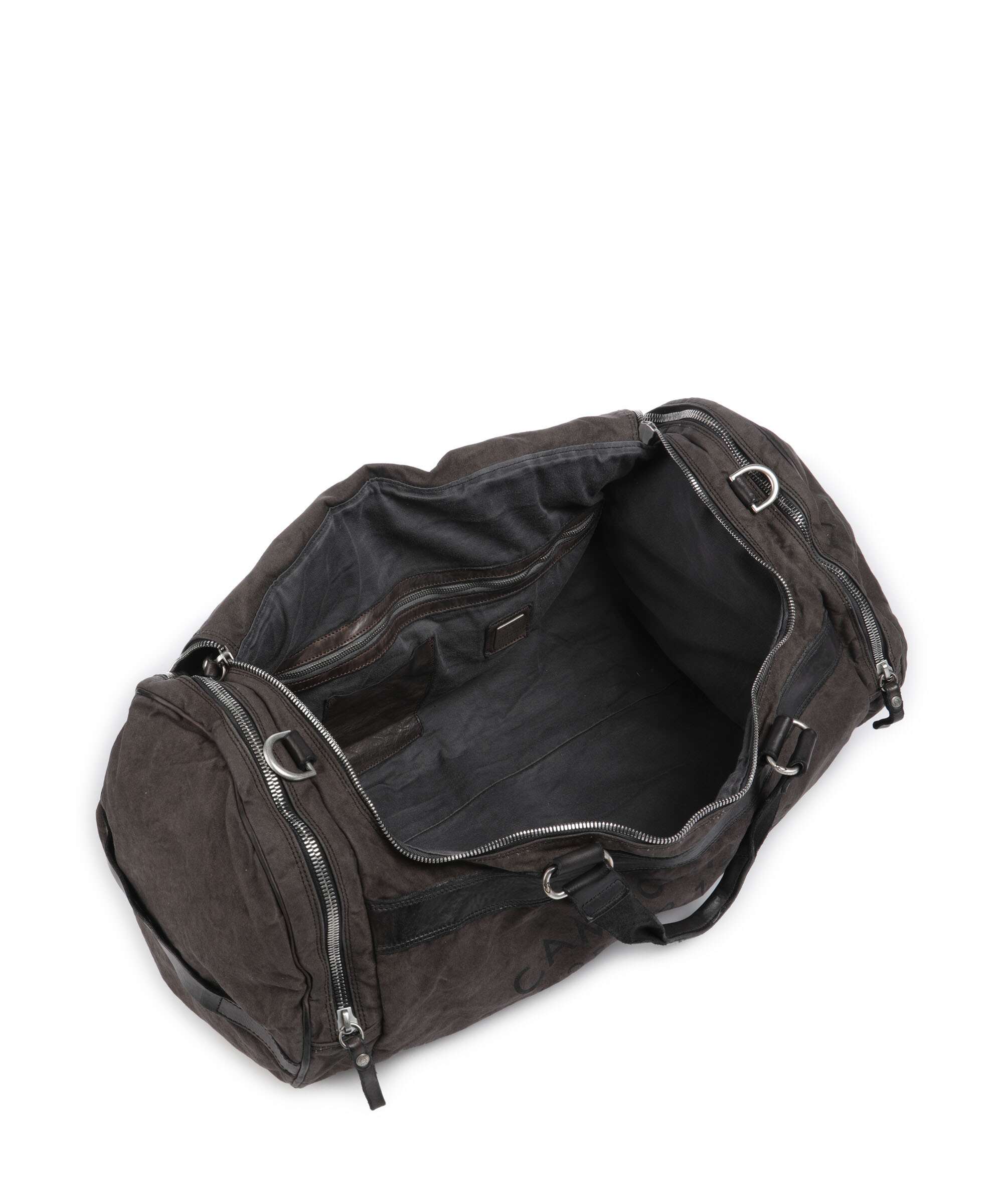 Campomaggi Weekend bag verde militare/grigio/nera - Image 5