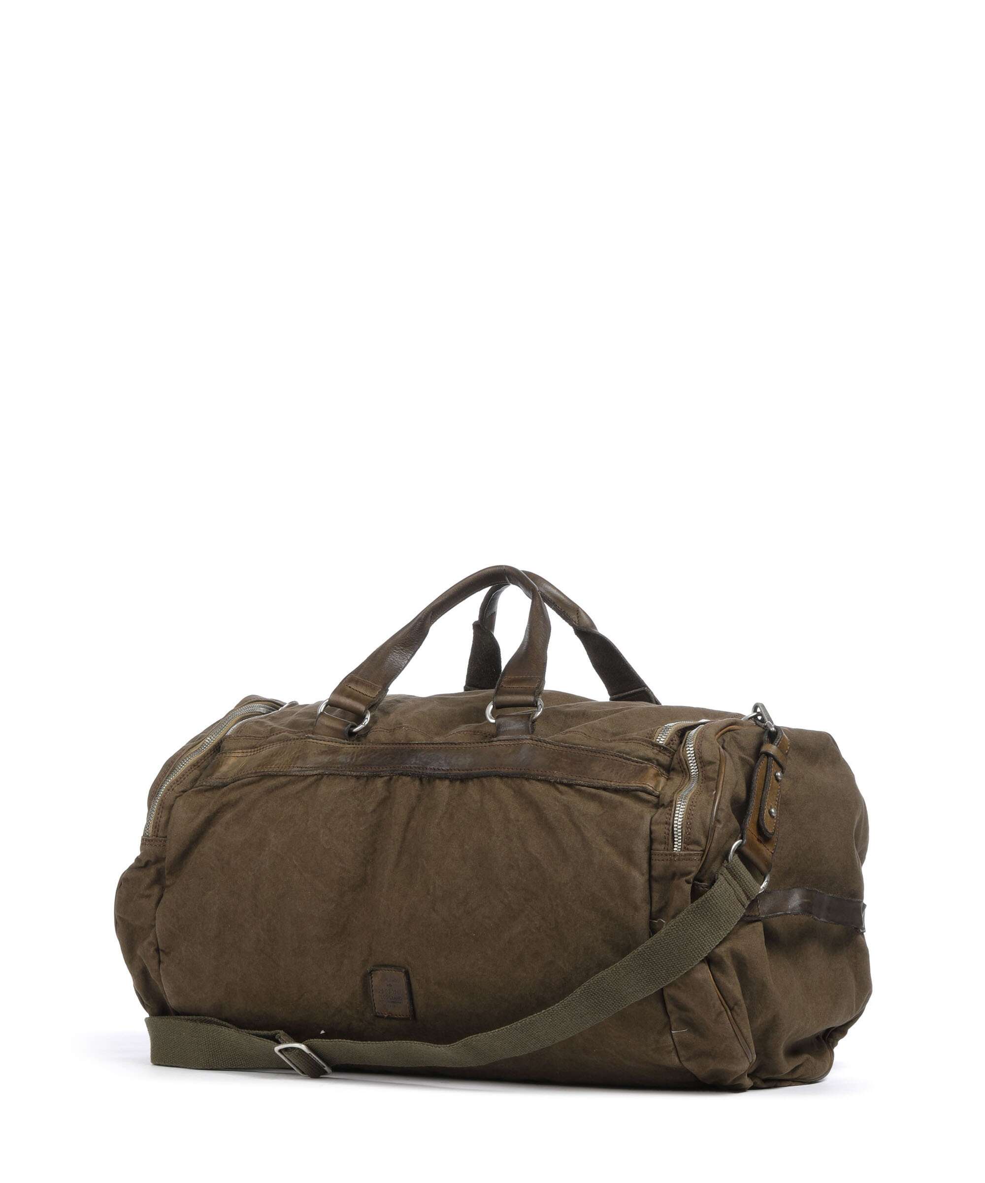 Campomaggi Weekend bag verde militare/nera - Image 2