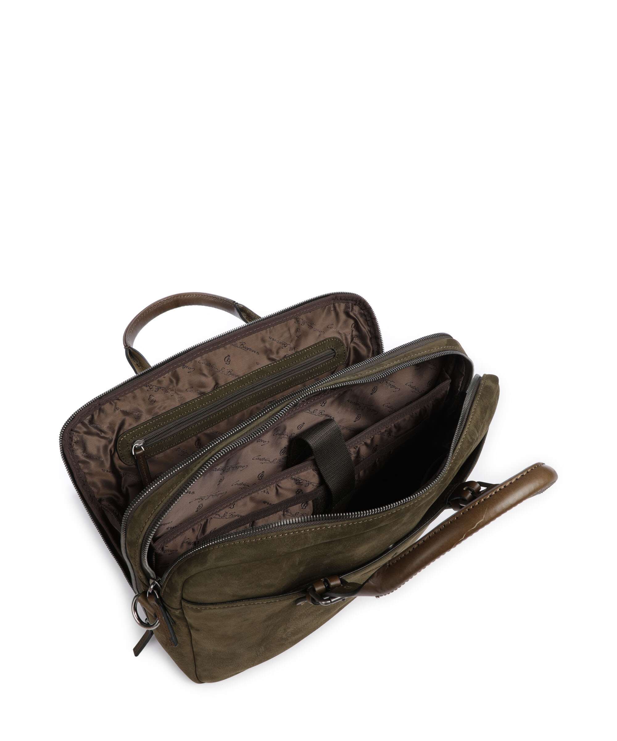Castelijn & Beerens Briefcase dark military - Image 7