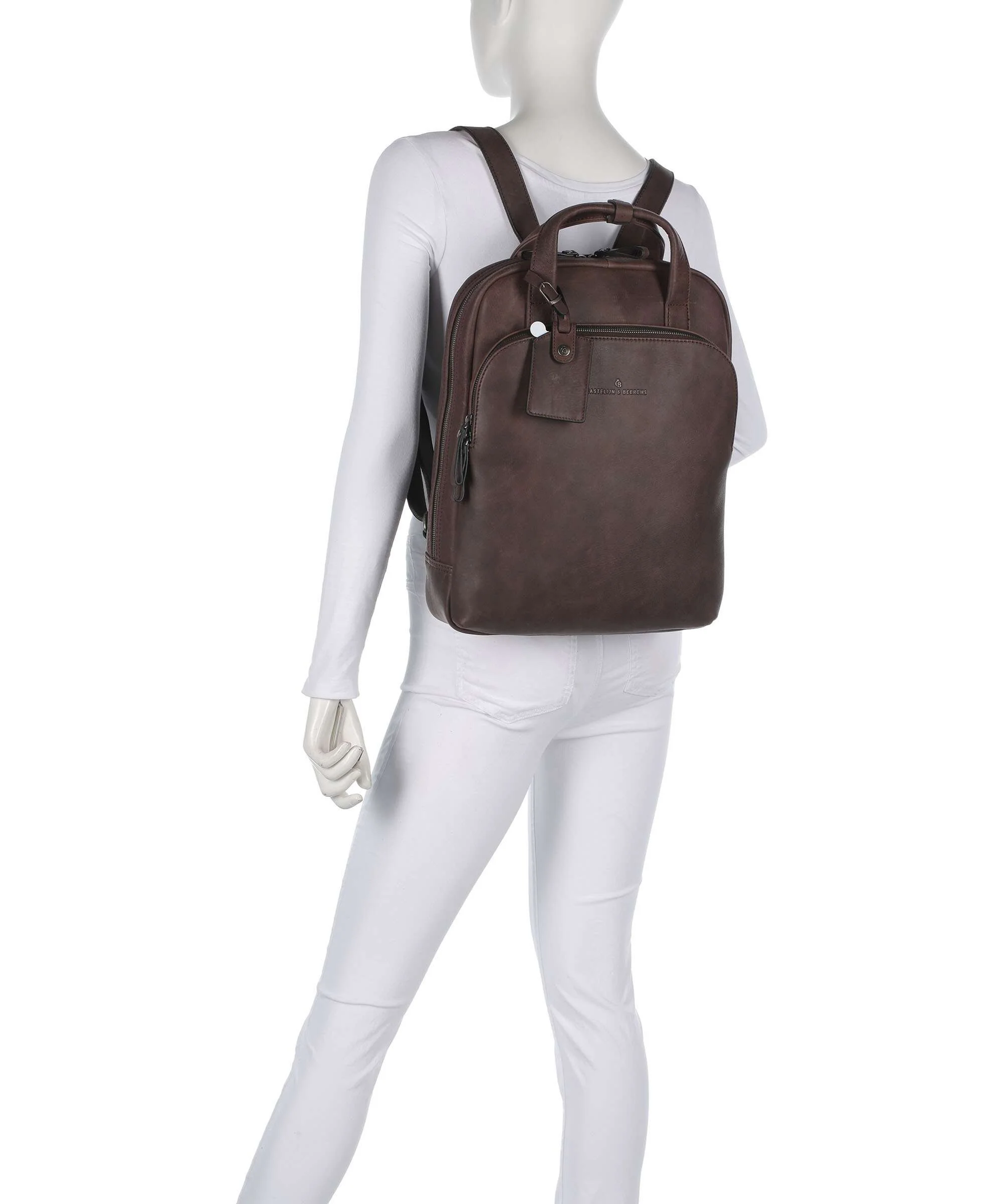 Castelijn & Beerens Carisma Backpack mocca - Image 3