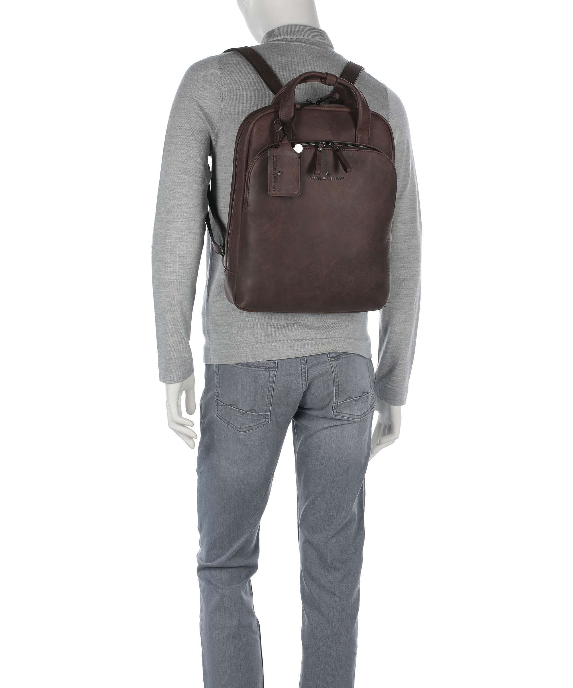 Castelijn & Beerens Carisma Backpack mocca - Image 4