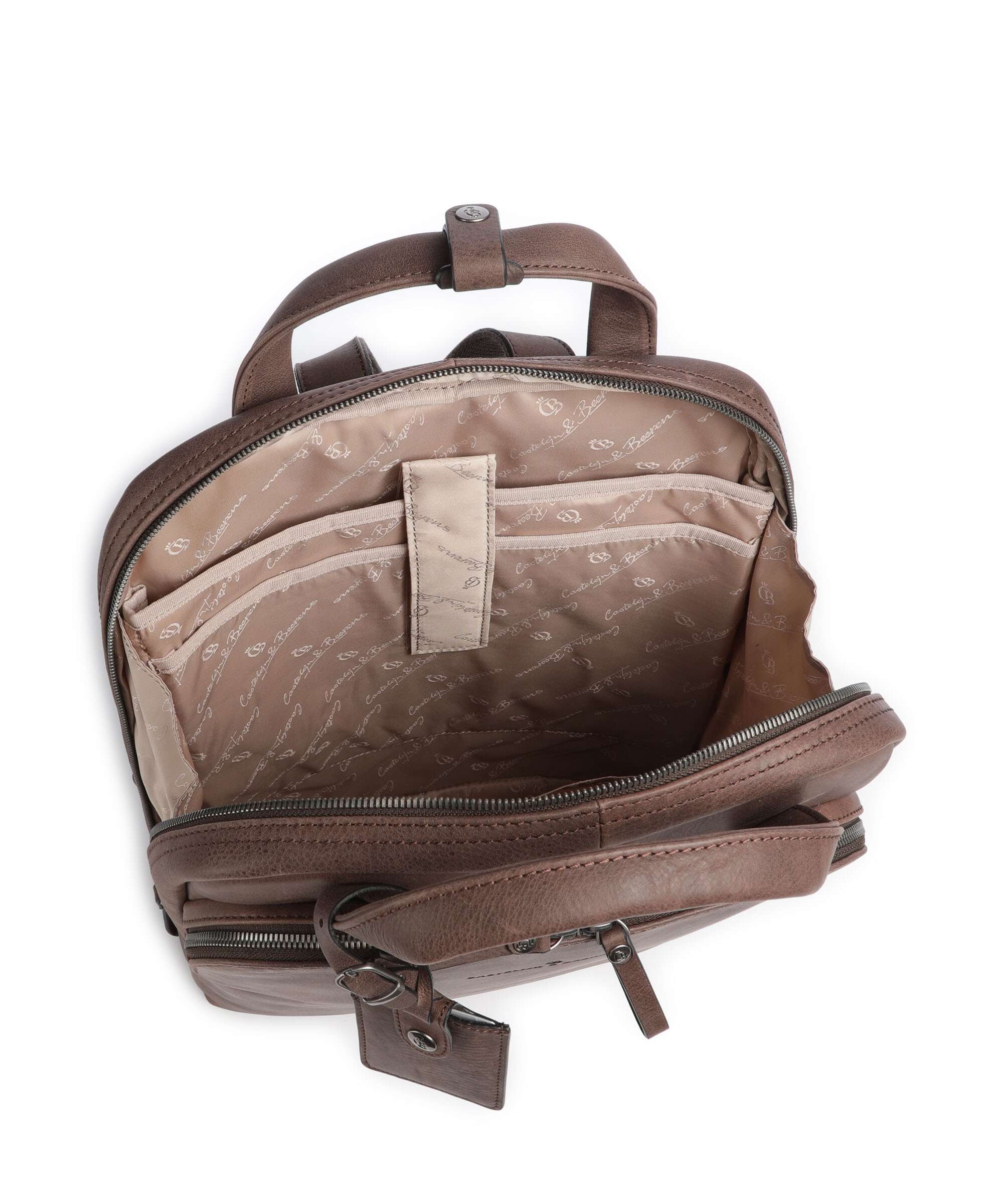 Castelijn & Beerens Carisma Backpack mocca - Image 7