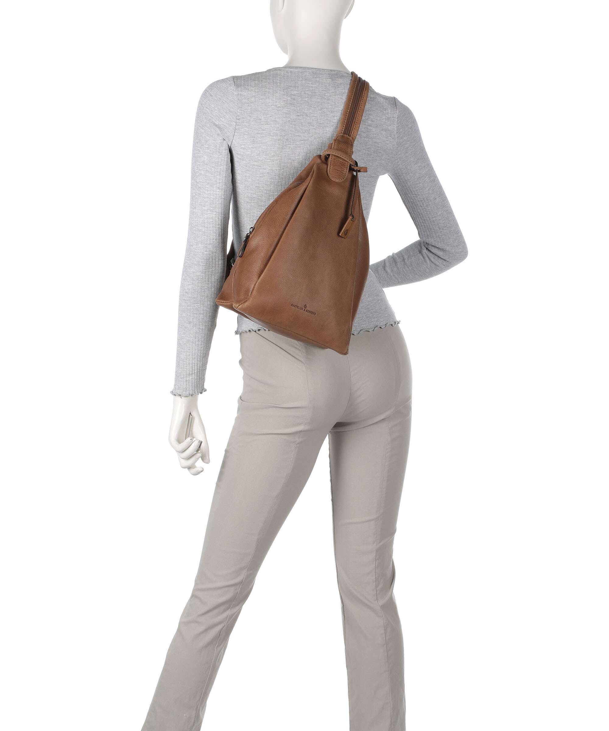 Castelijn & Beerens Carisma Backpack cognac - Image 4