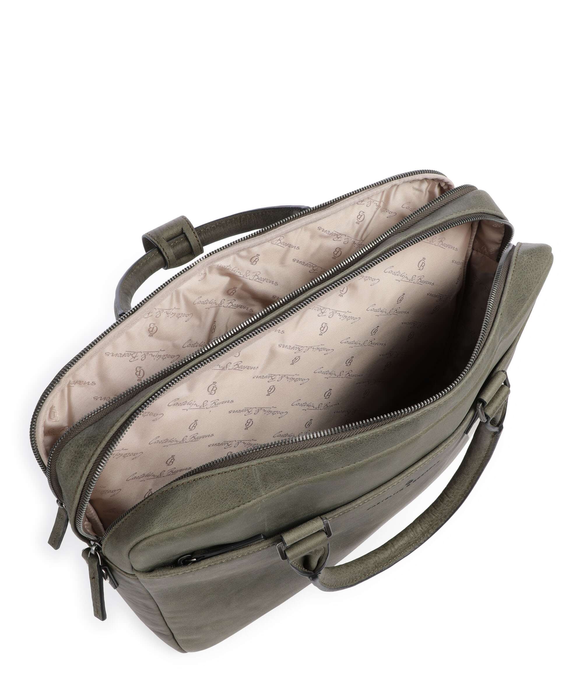 Castelijn & Beerens Carisma Briefcase dark military - Image 6