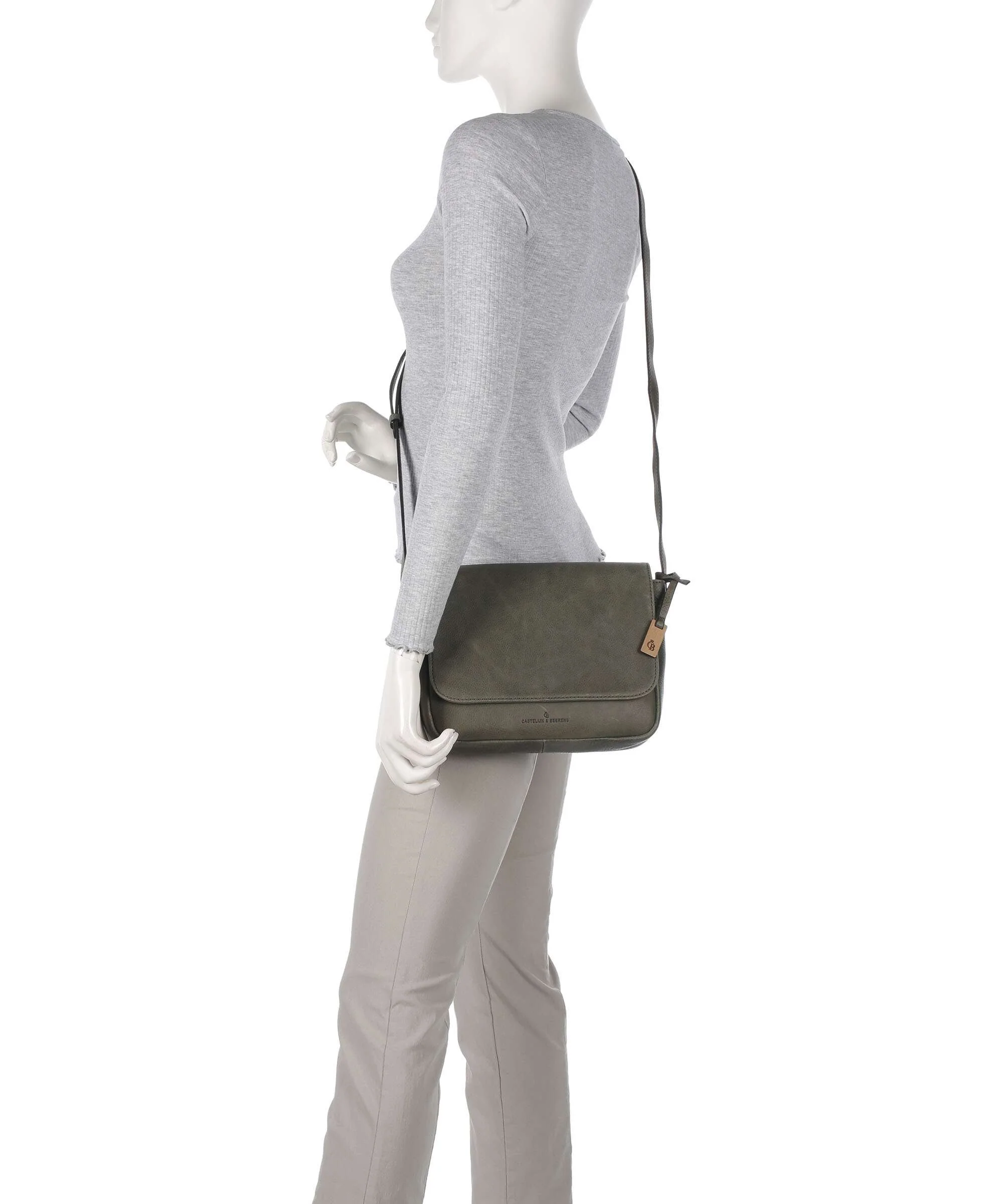 Castelijn & Beerens Carisma Crossbody bag dark military - Image 3