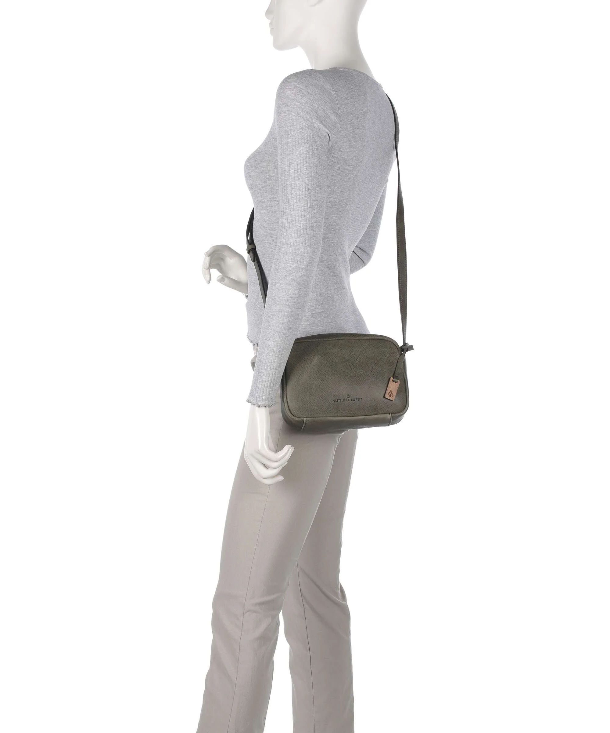 Castelijn & Beerens Carisma Crossbody bag dark military - Image 3