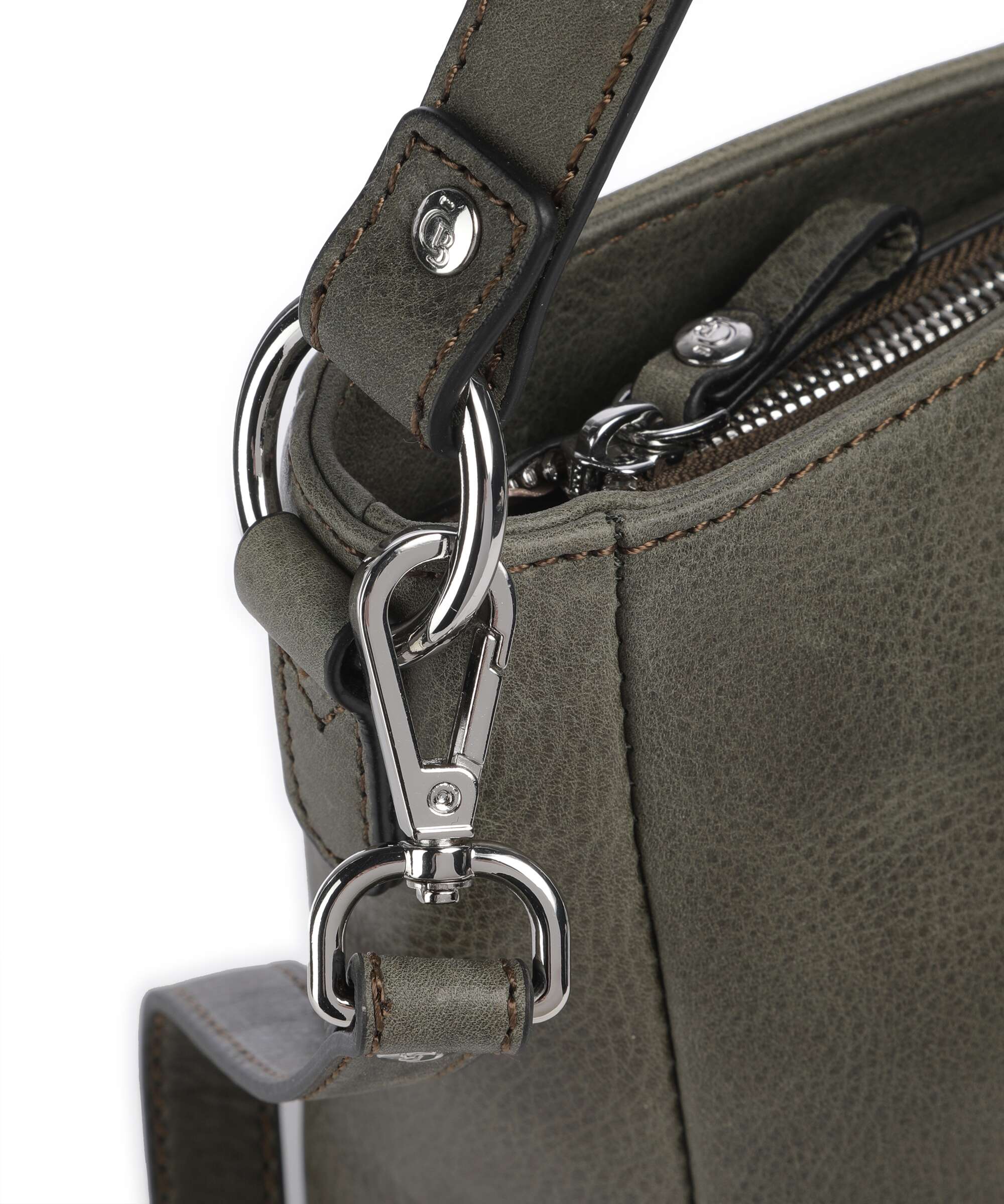 Castelijn & Beerens Carisma Hobo bag dark military - Image 4