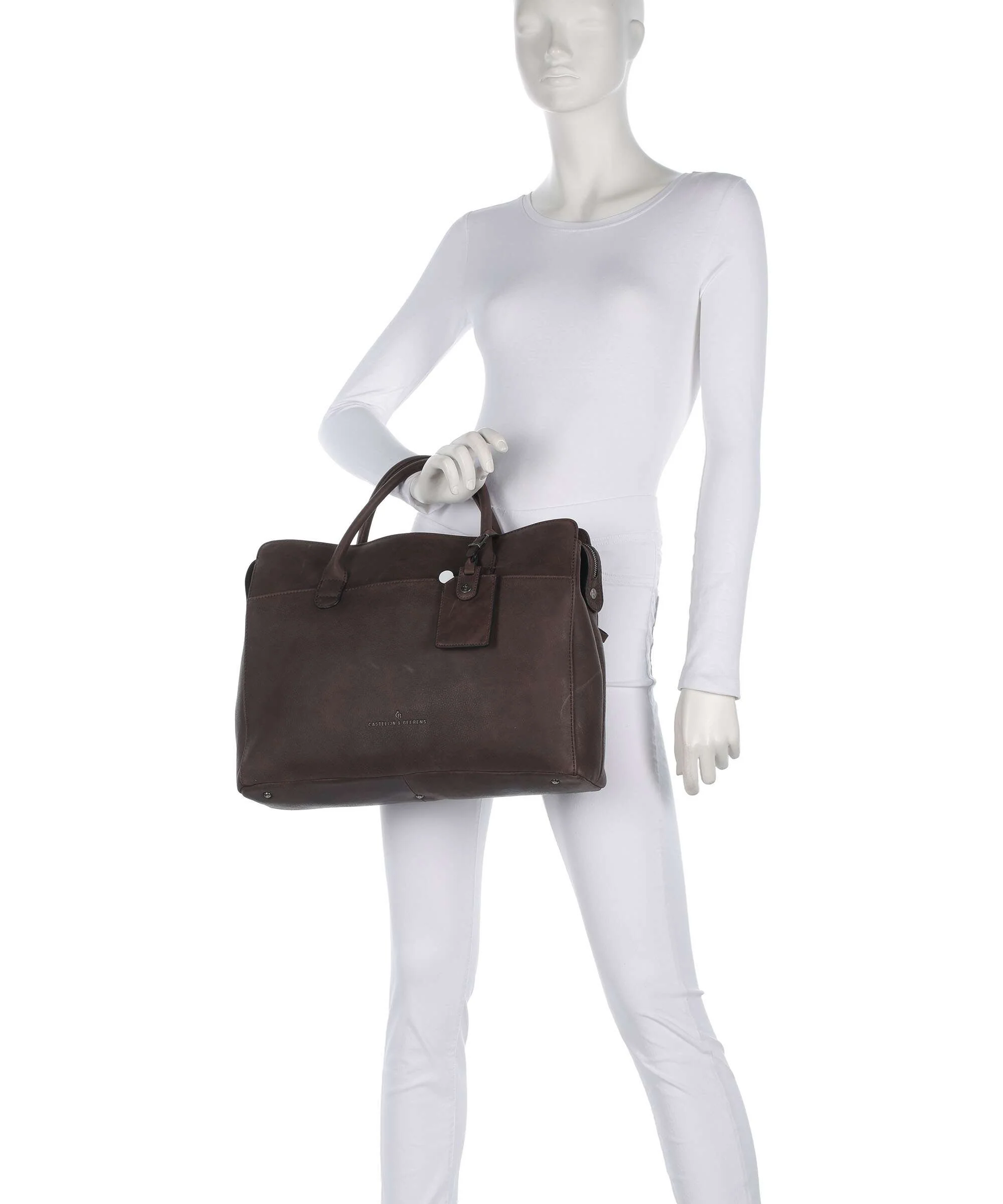 Castelijn & Beerens Carisma Laptop bag mocca - Image 3