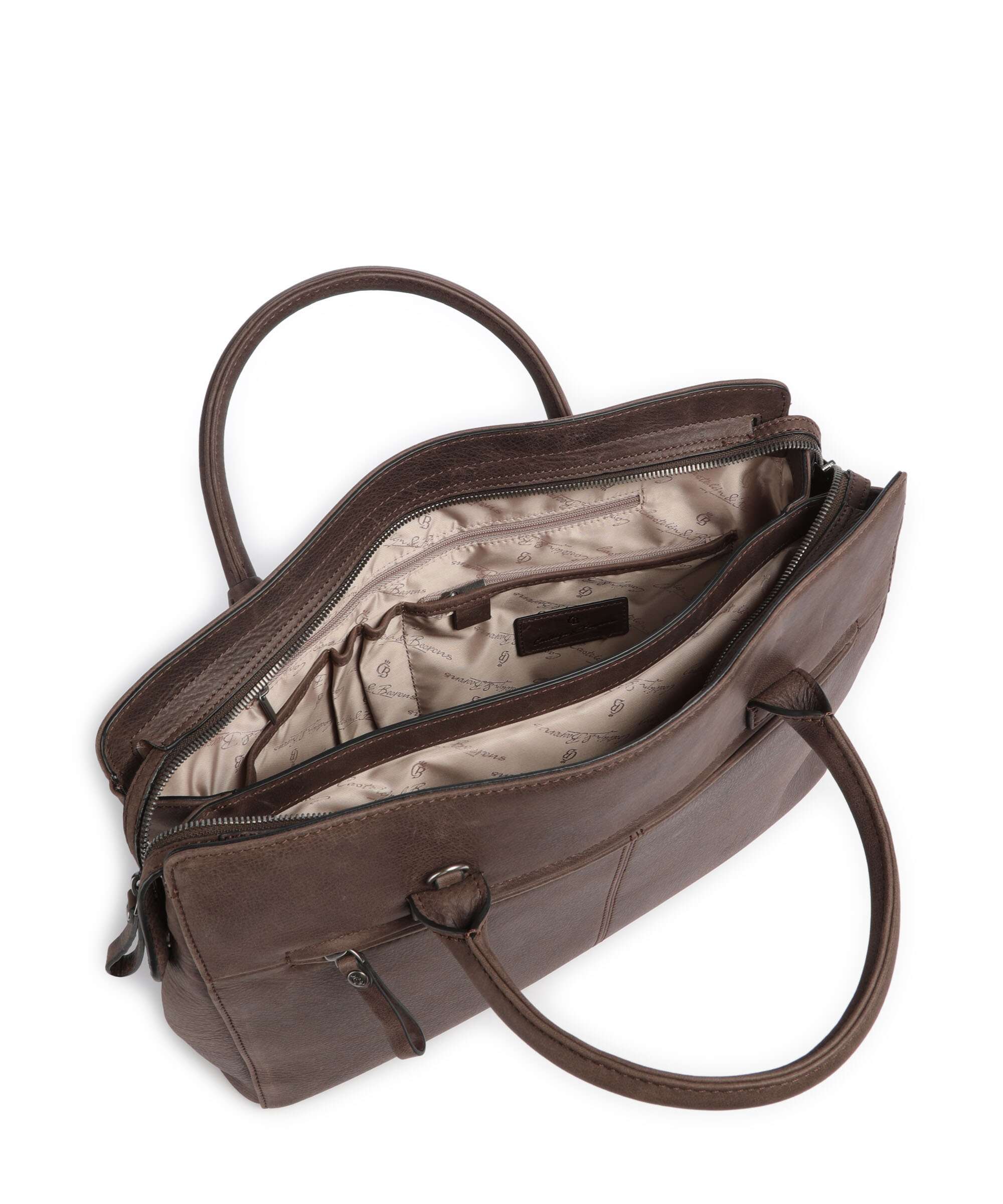 Castelijn & Beerens Carisma Laptop bag mocca - Image 6