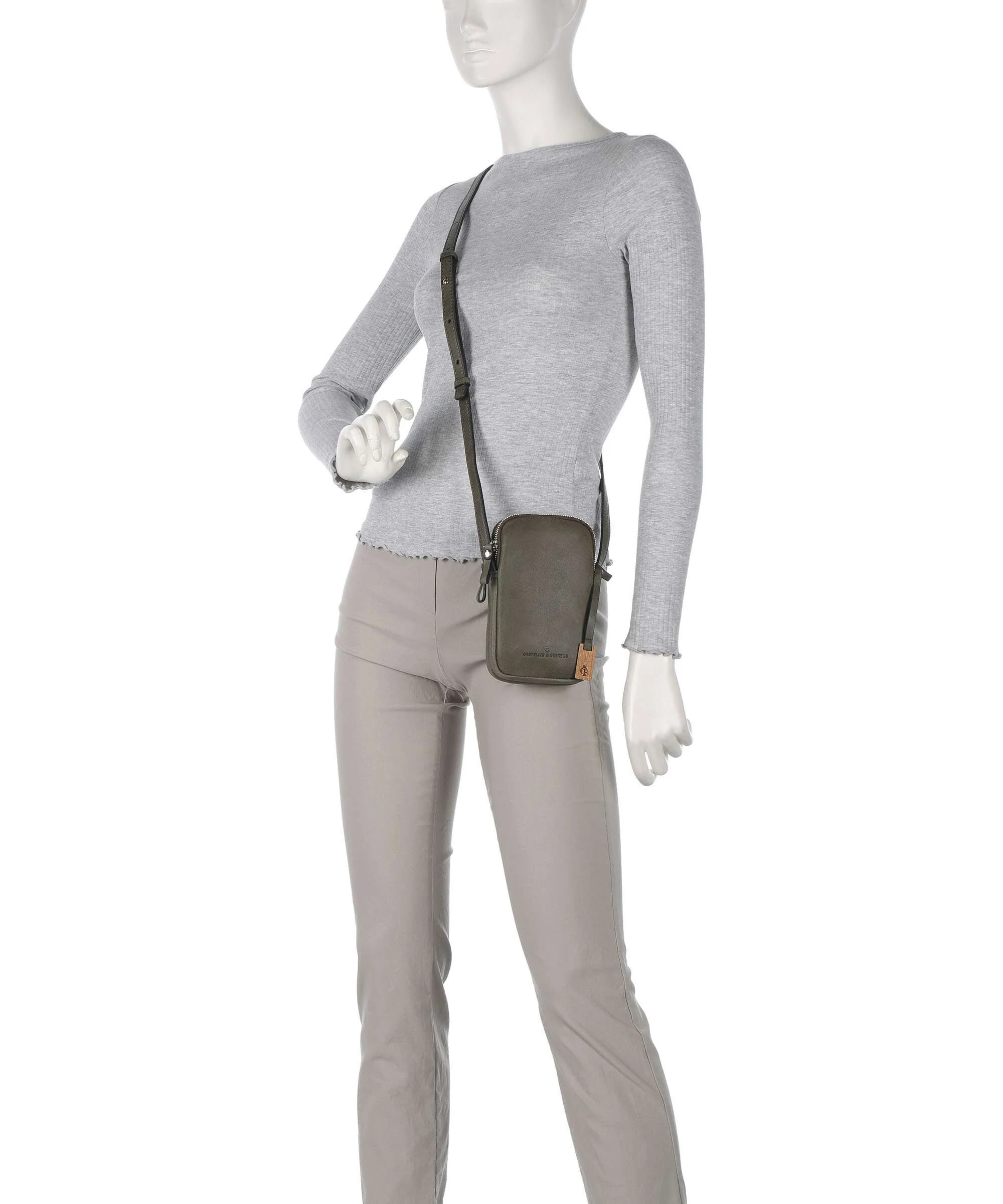 Castelijn & Beerens Carisma Phone bag dark military - Image 3