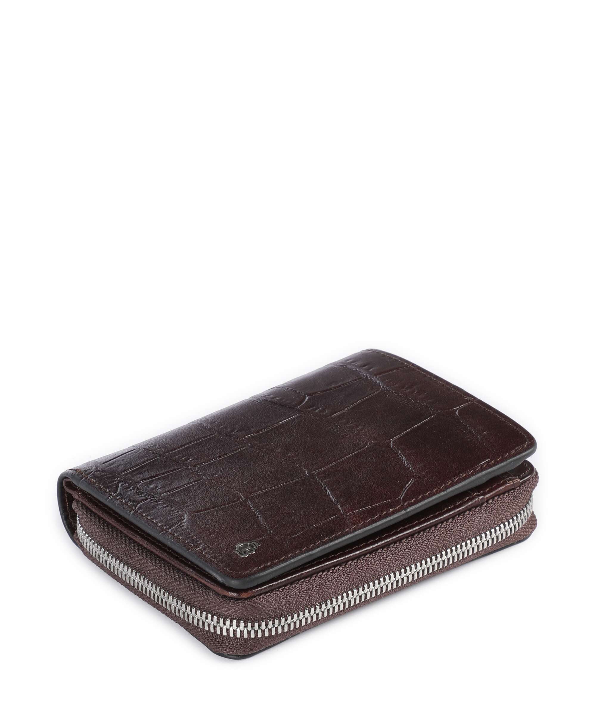 Castelijn & Beerens Croco Wallet mocca - Image 5