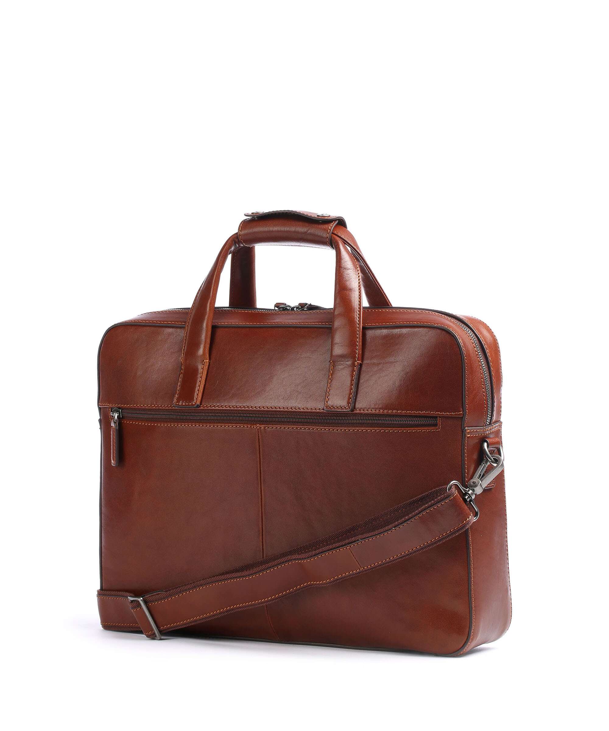 Castelijn & Beerens Gaucho Ted Briefcase cognac - Image 2