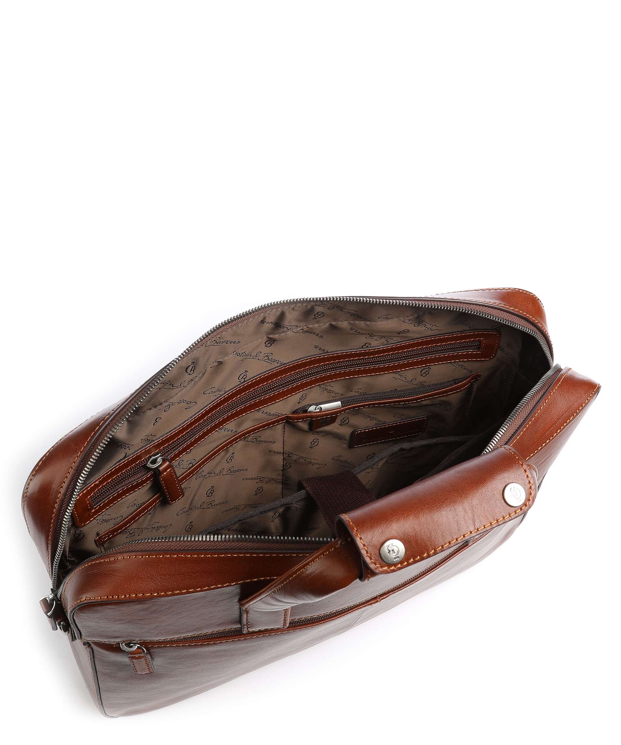 Castelijn & Beerens Gaucho Ted Briefcase cognac - Image 6