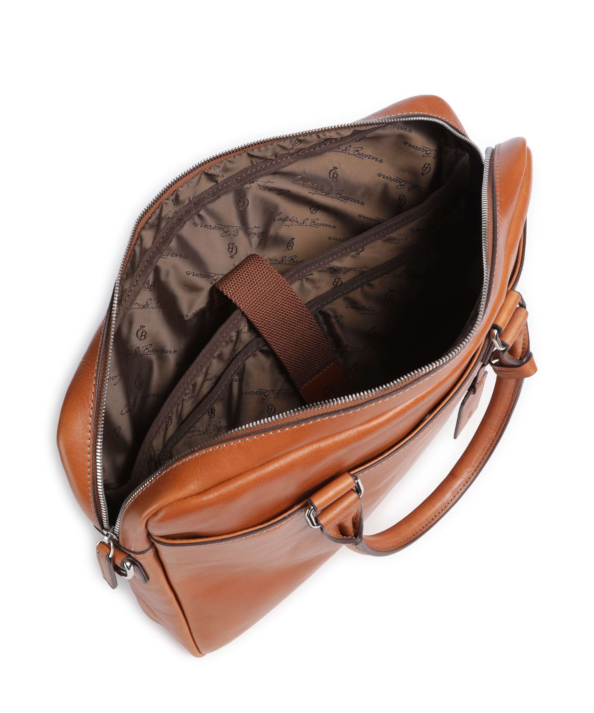 Castelijn & Beerens Heritage Briefcase light brown - Image 5