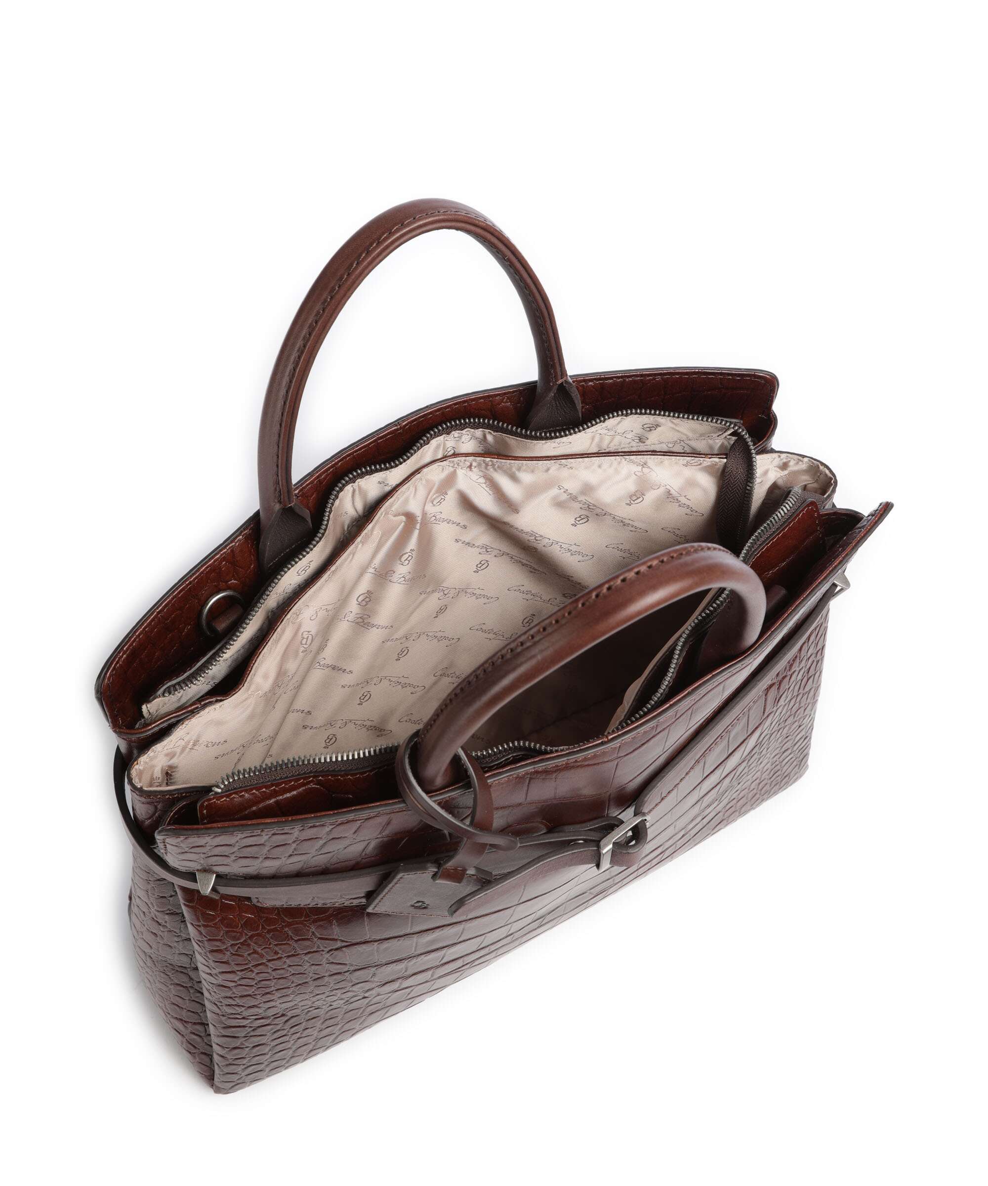 Castelijn & Beerens Limited Edition Briefcase mocca - Image 6