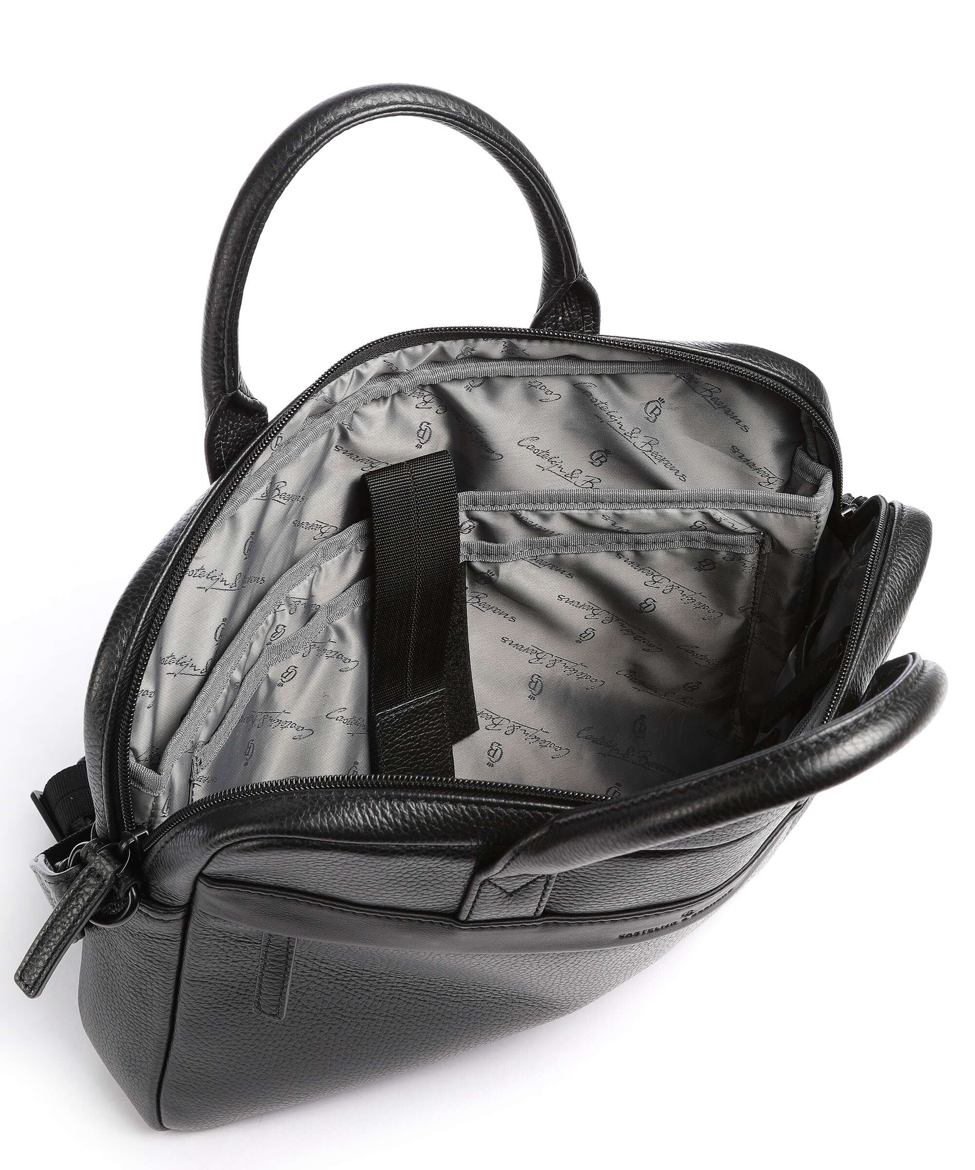 Castelijn & Beerens Onyx Delta Briefcase black - Image 6