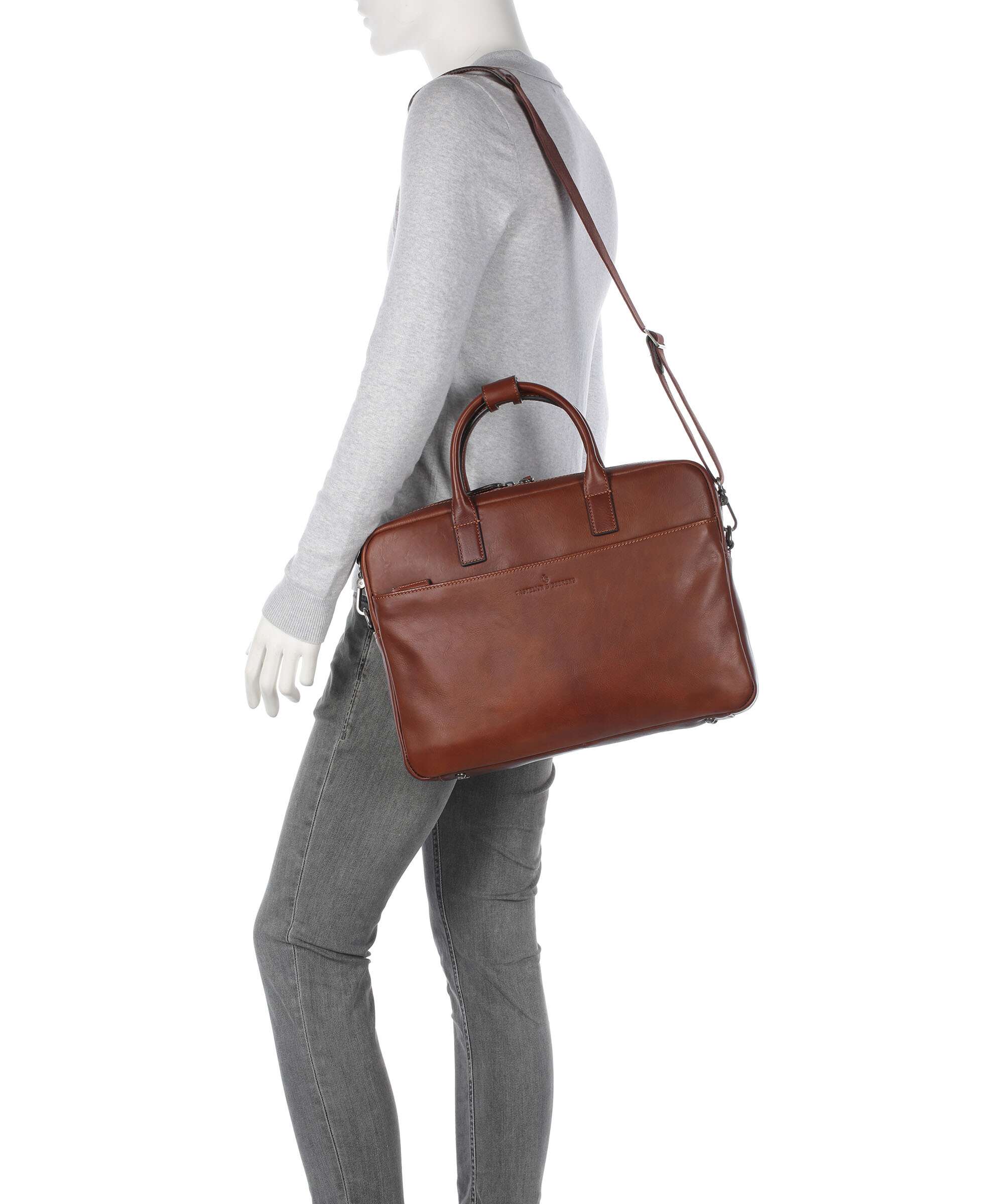 Castelijn & Beerens Special Briefcase cognac - Image 3