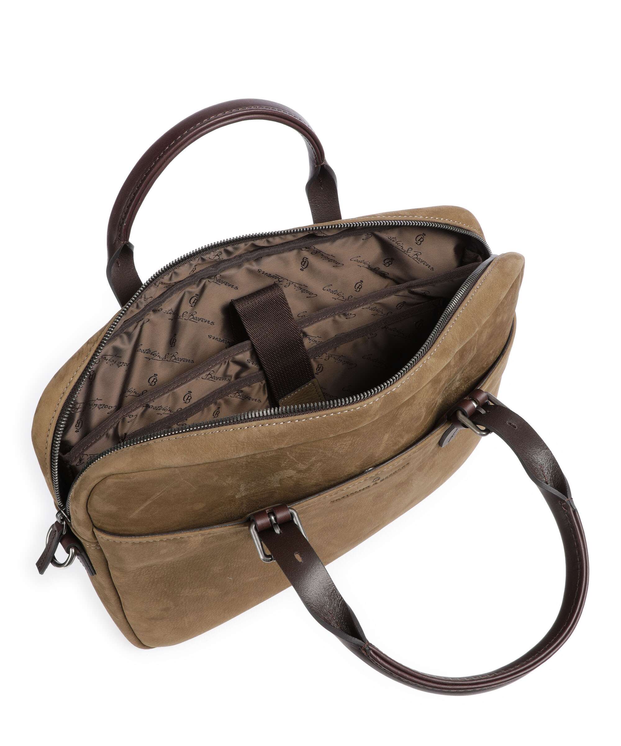 Castelijn & Beerens Veneto Briefcase taupe - Image 6