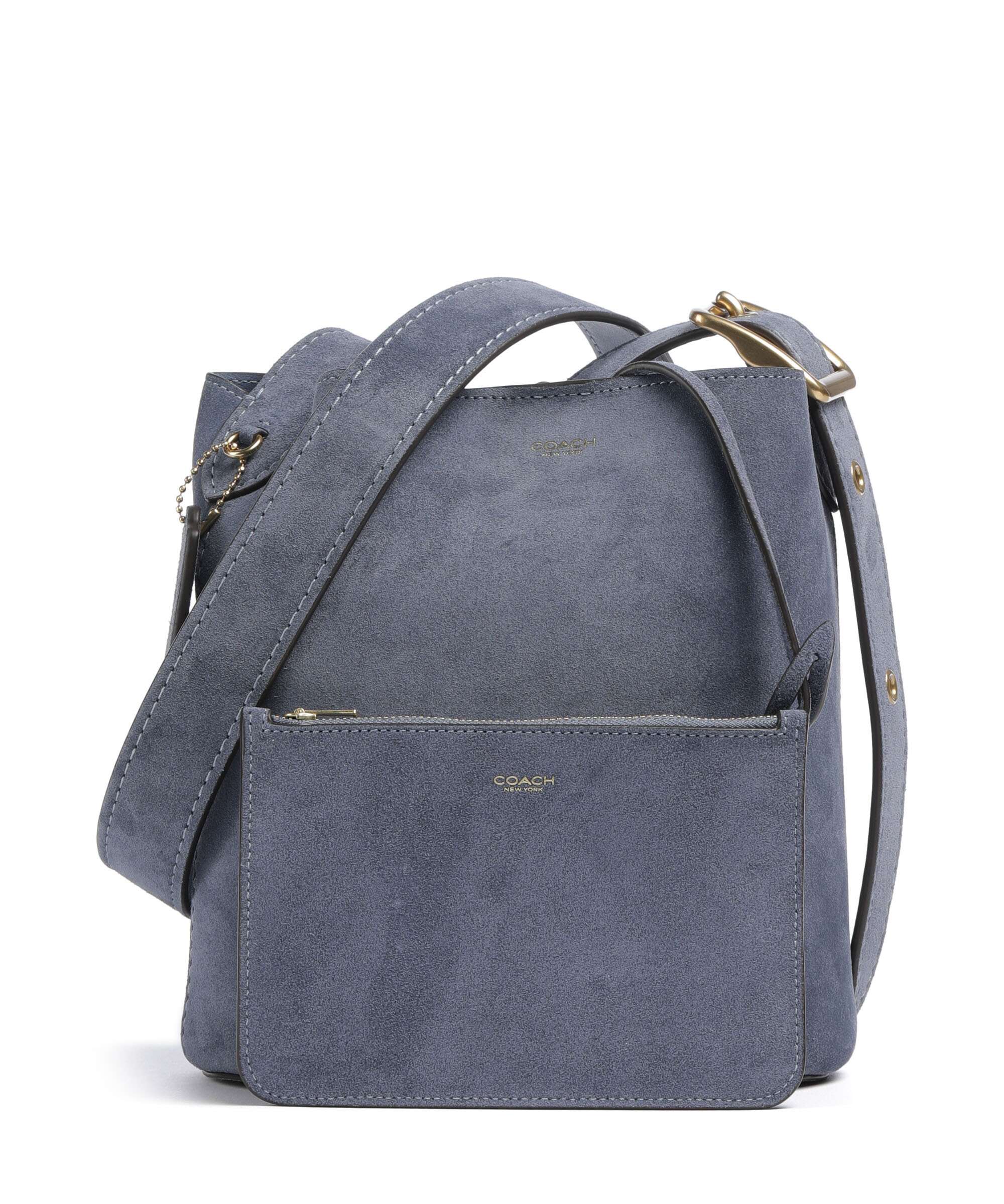 Coach Bleecker 21 Bucket bag light denim - Image 4