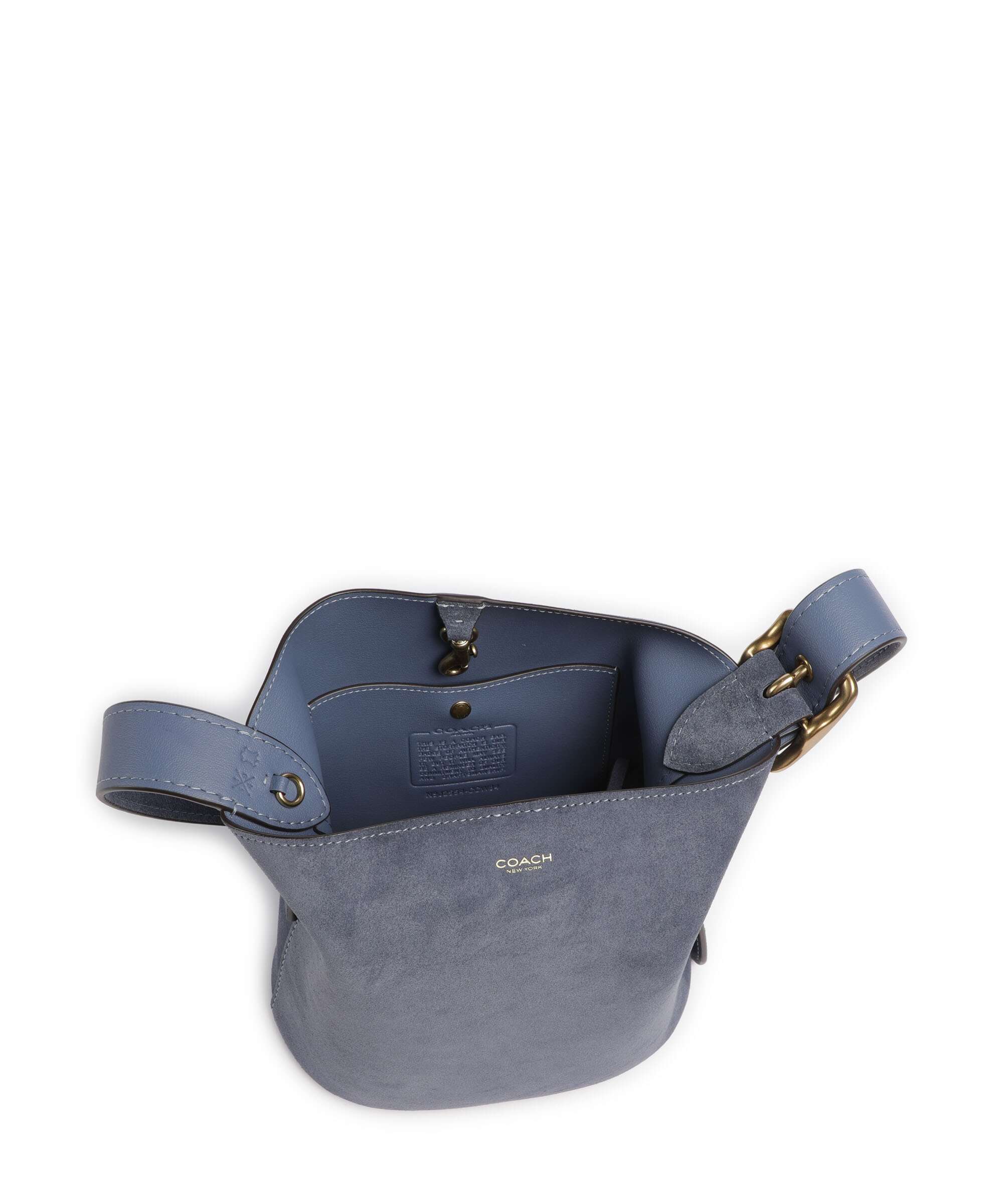 Coach Bleecker 21 Bucket bag light denim - Image 6