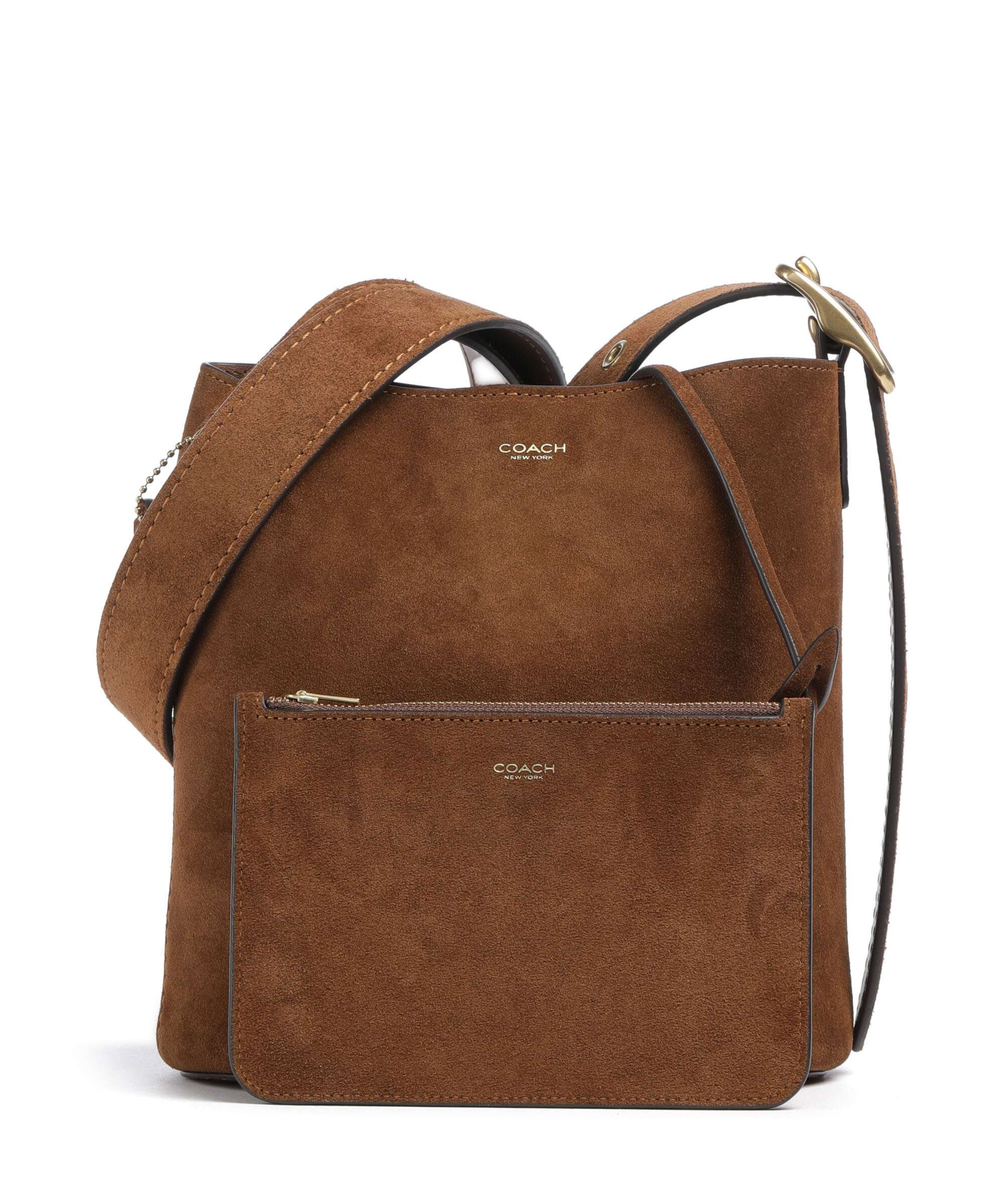 Coach Bleecker 21 Bucket bag warm brown - Image 4