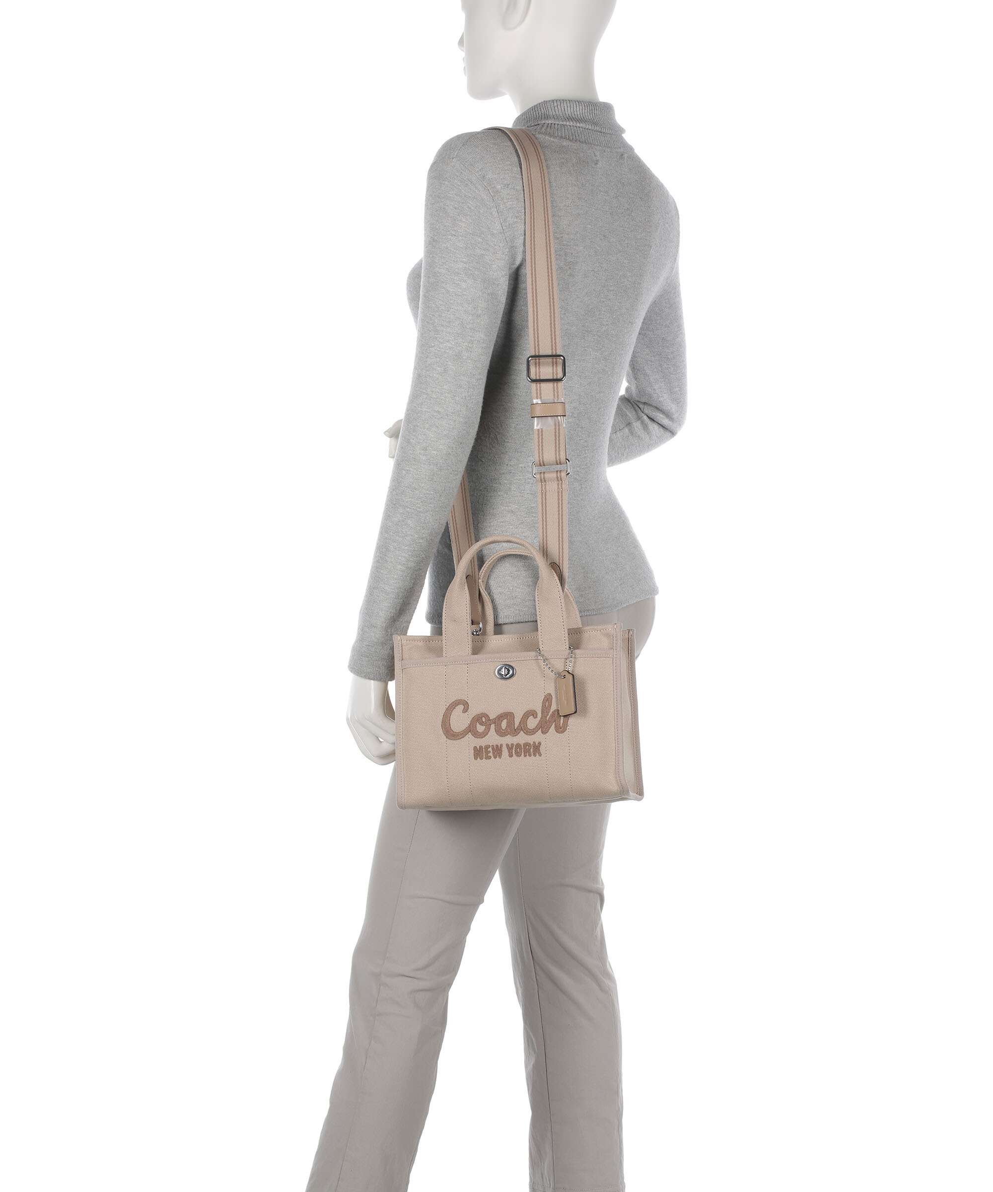 Coach Cargo 26 Handbag dark natural - Image 4