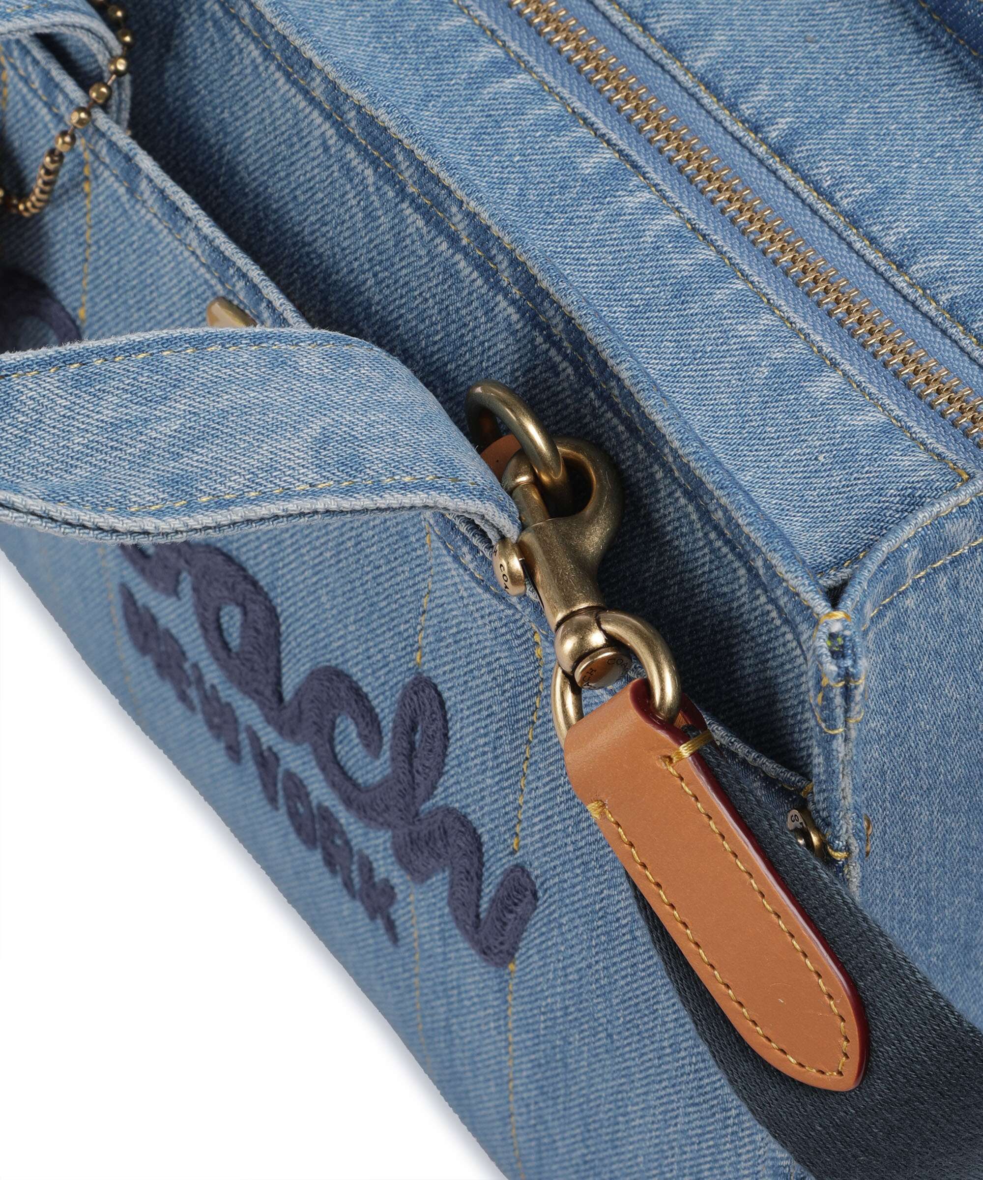 Coach Cargo 26 Handbag indigo - Image 4