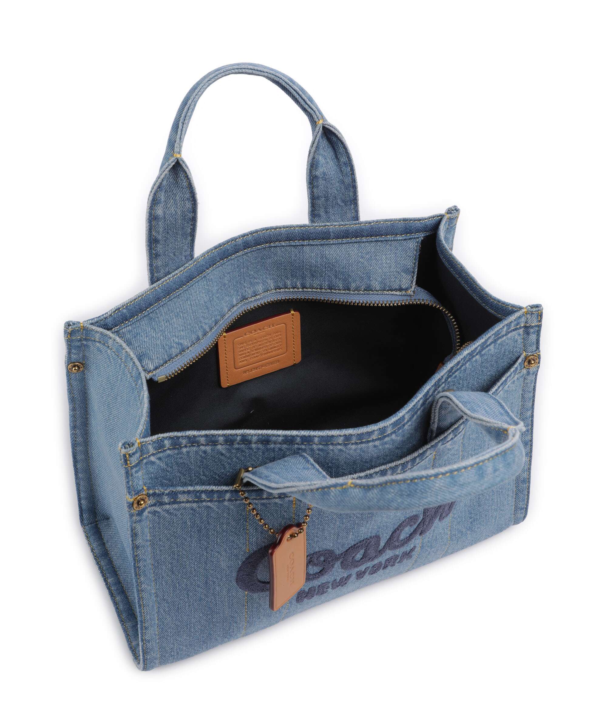 Coach Cargo 26 Handbag indigo - Image 6