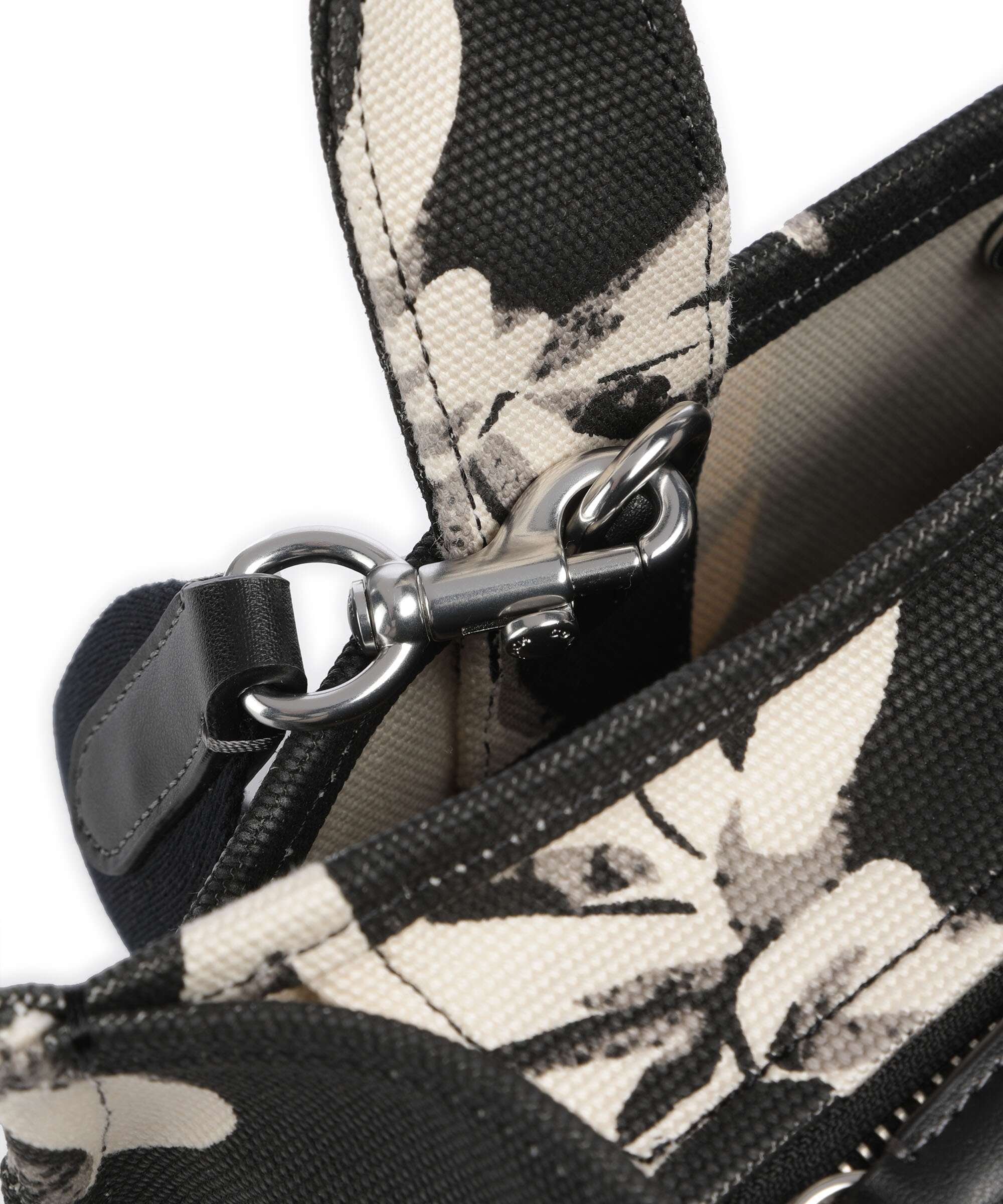 Coach Cargo Bow Print Handbag black/multicolour - Image 4