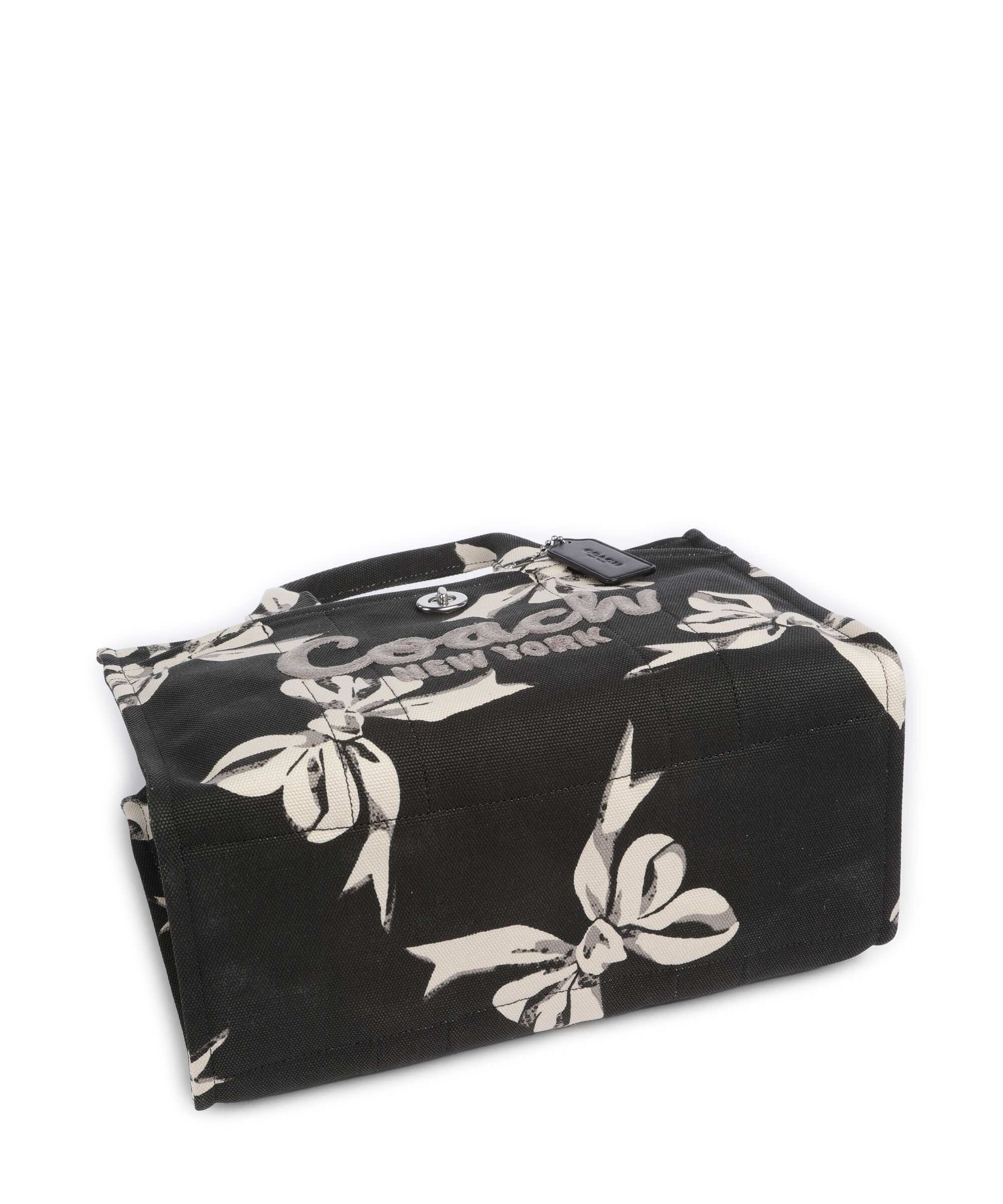Coach Cargo Bow Print Handbag black/multicolour - Image 5