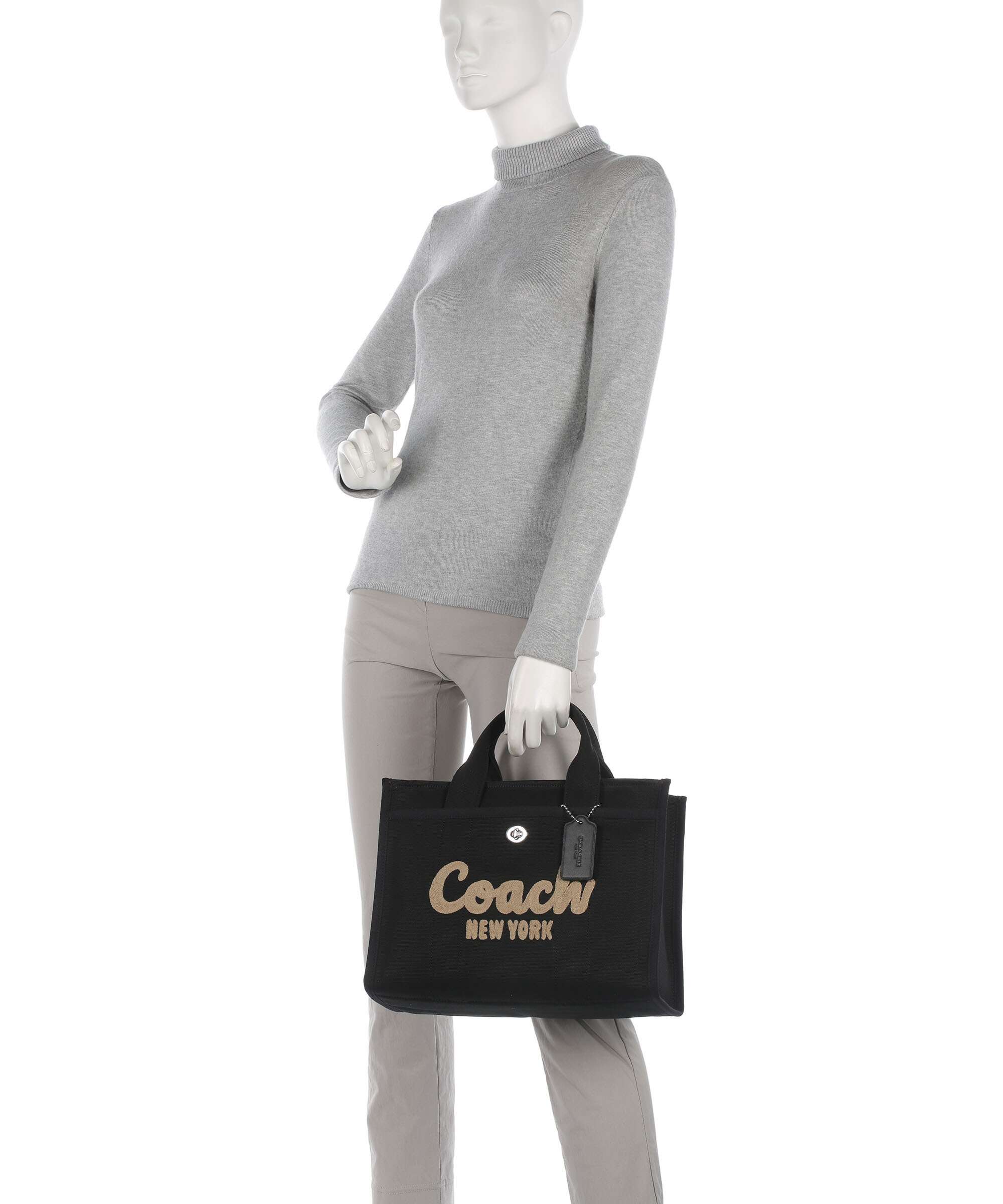 Coach Cargo Handbag black - Image 3