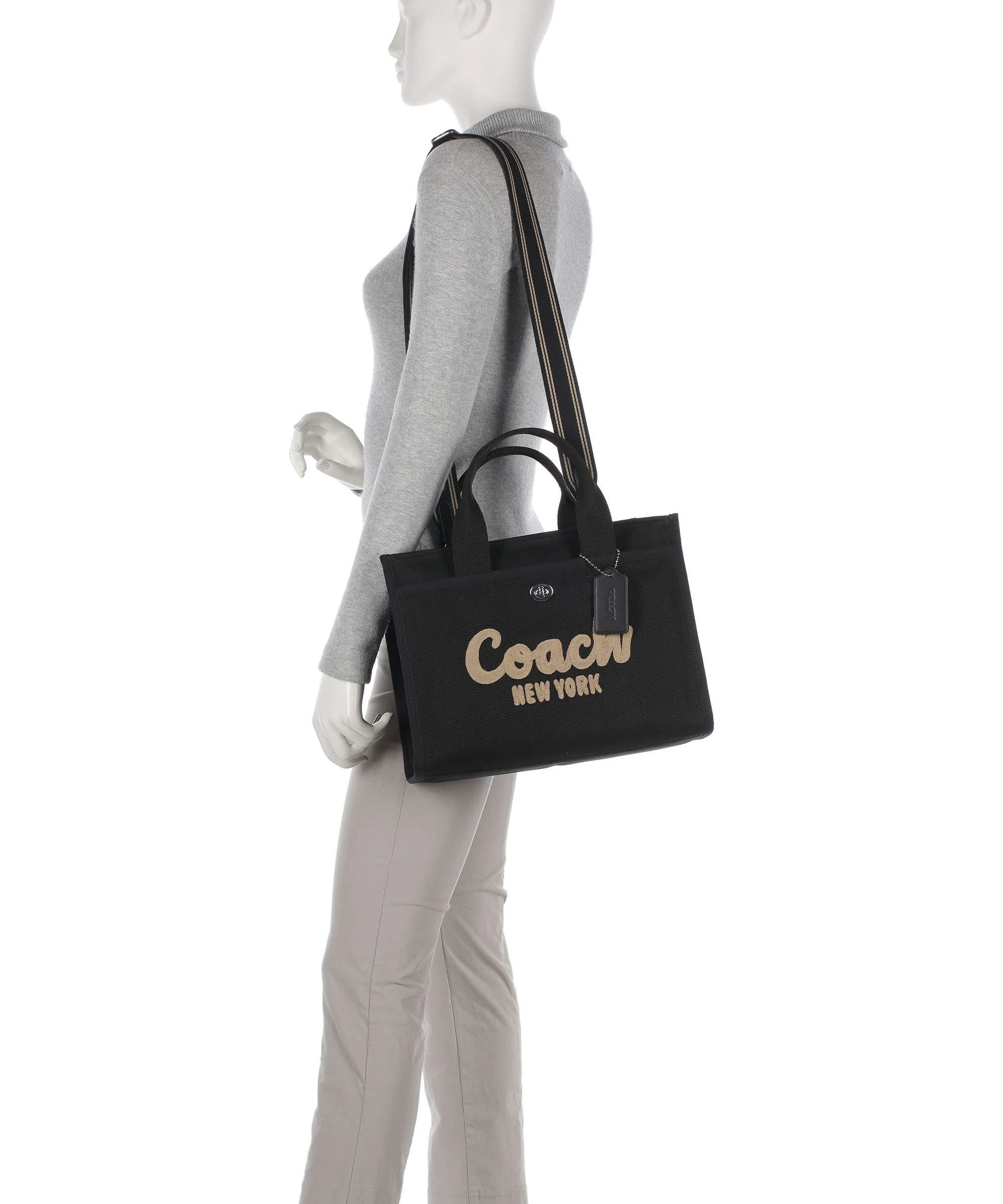 Coach Cargo Handbag black - Image 4