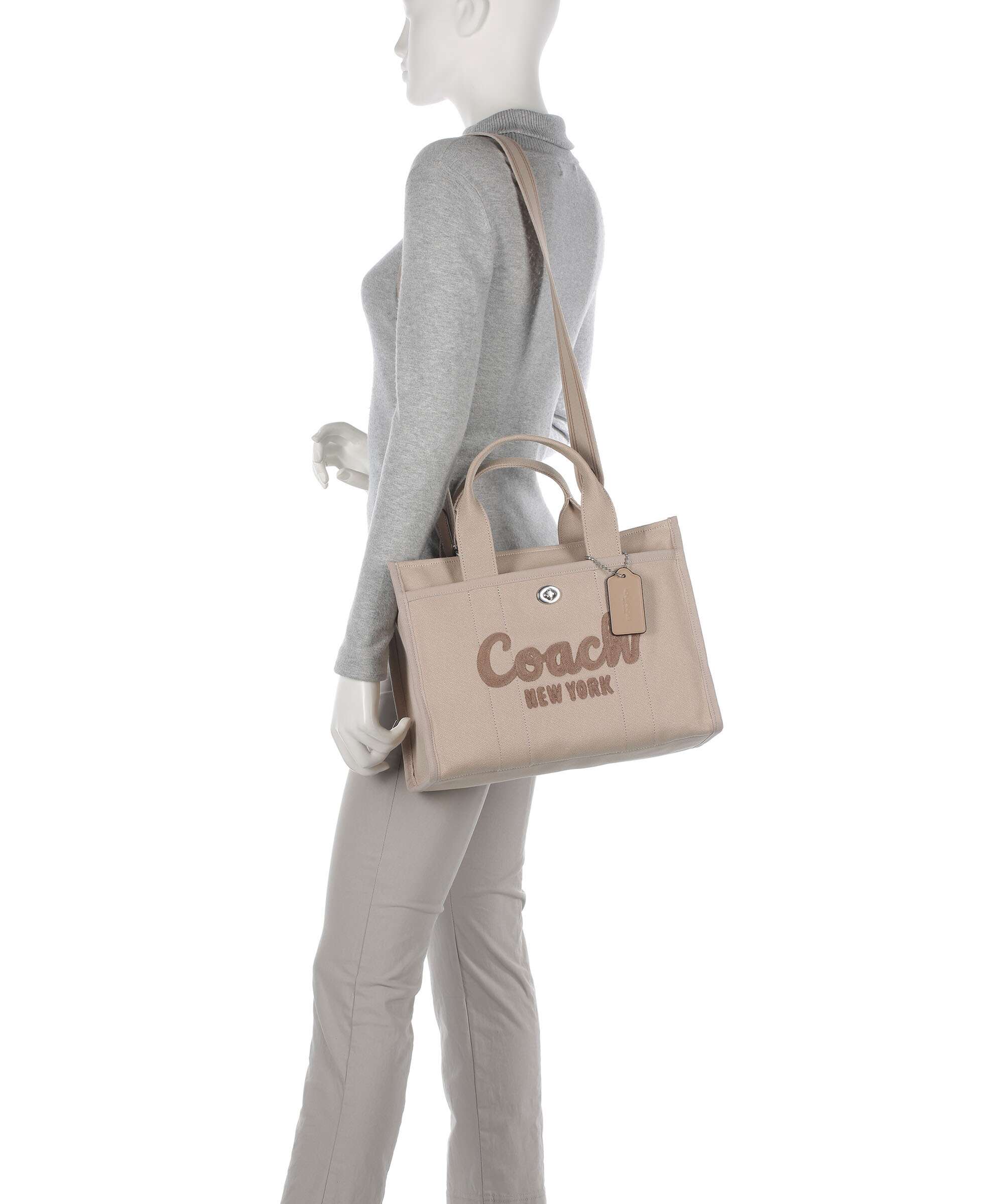 Coach Cargo Handbag chalk - Image 3
