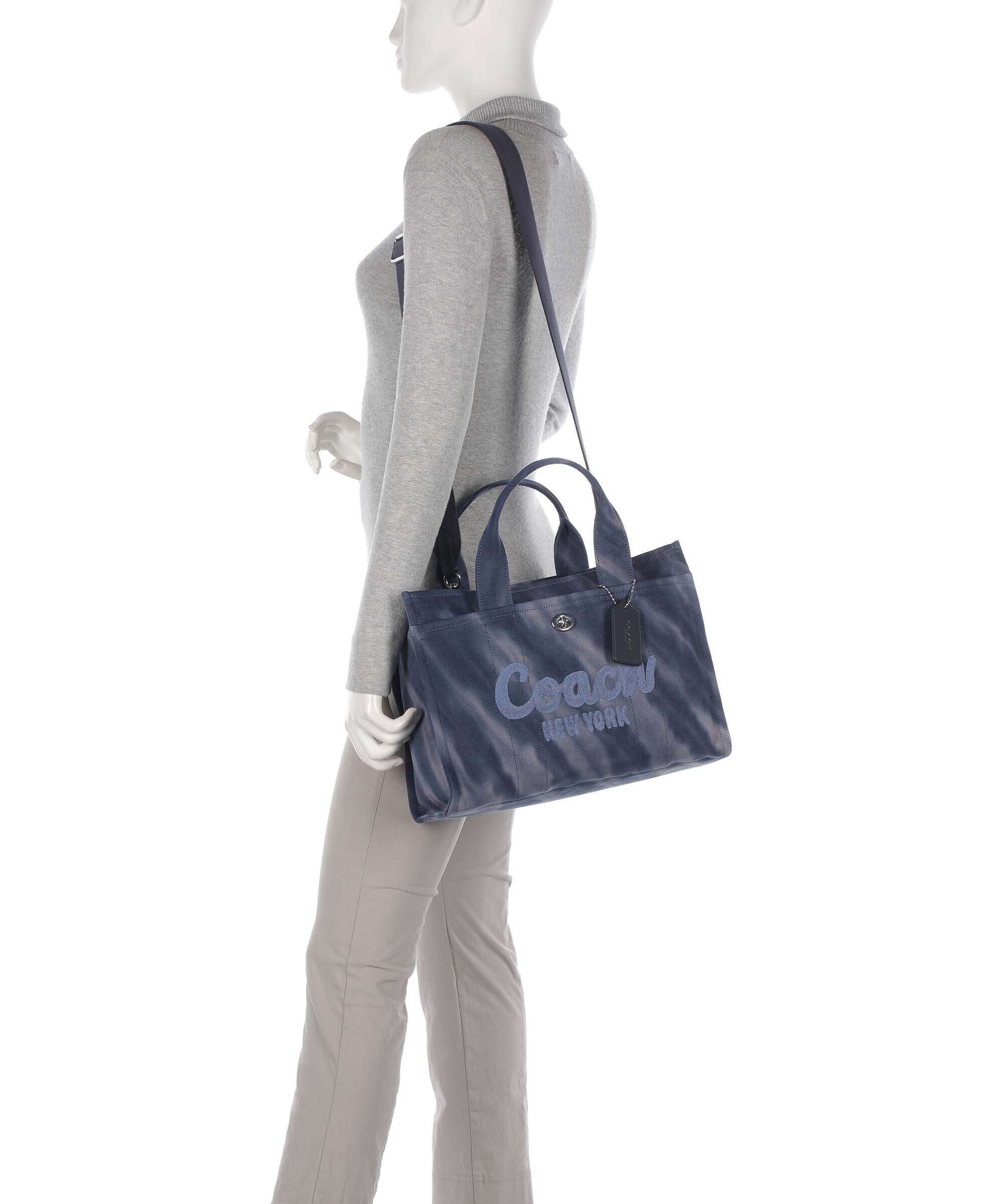 Coach Cargo Handbag midnight navy - Image 4