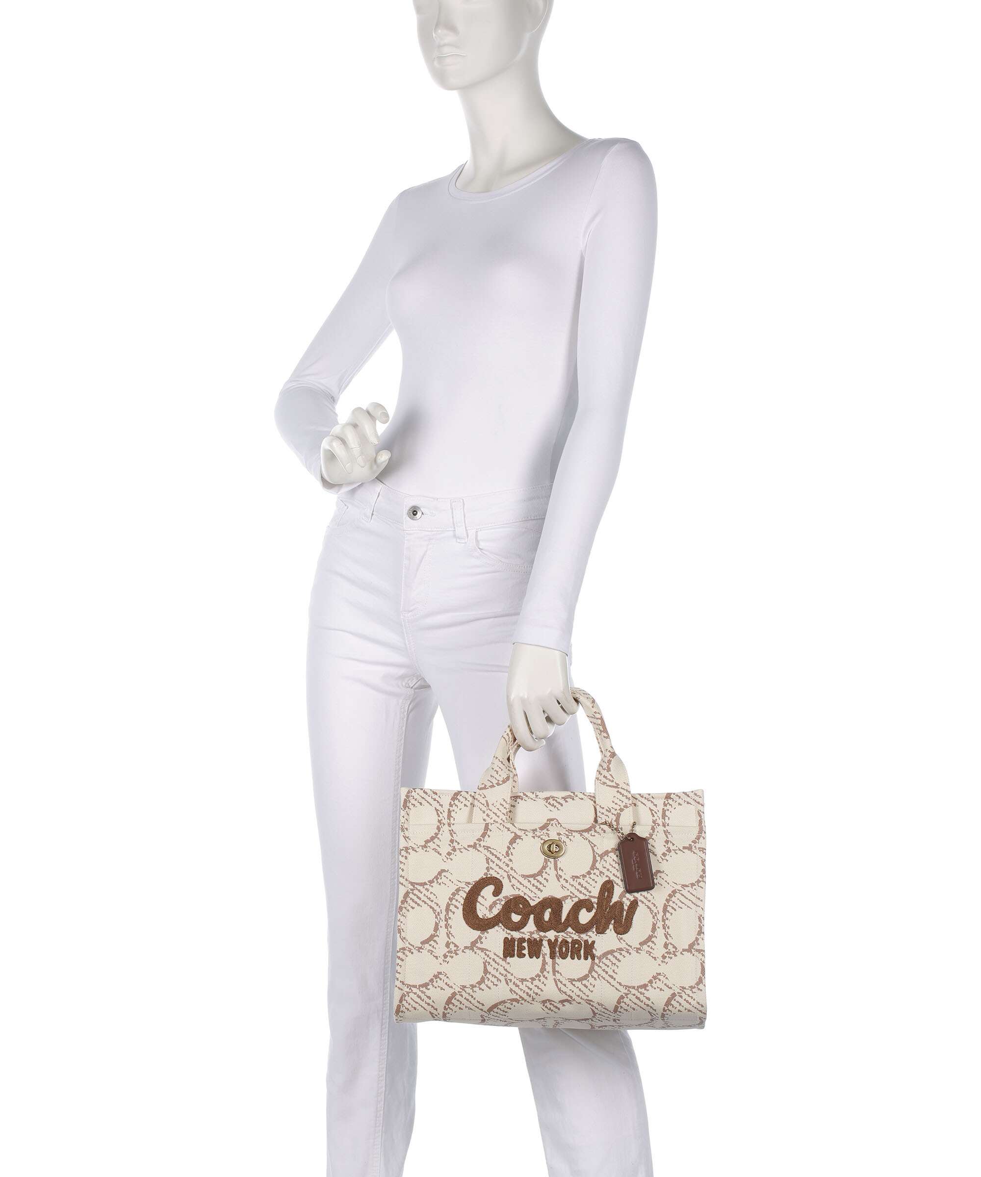 Coach Cargo Signature Handbag natural/multicolour - Image 3