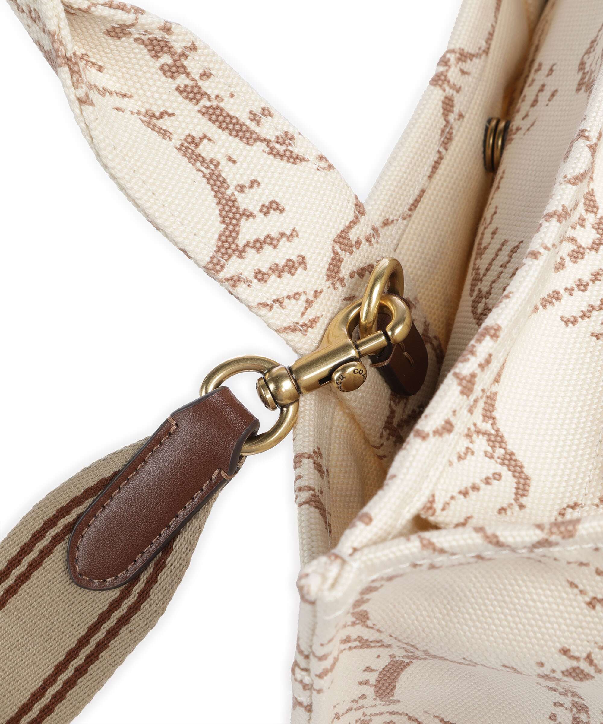 Coach Cargo Signature Handbag natural/multicolour - Image 4
