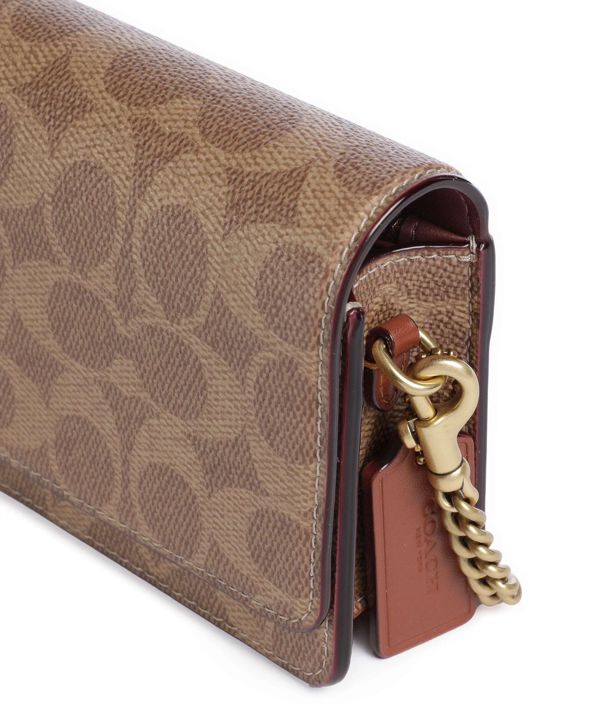 Coach Essential Signature Wallet tan caramel - Image 4