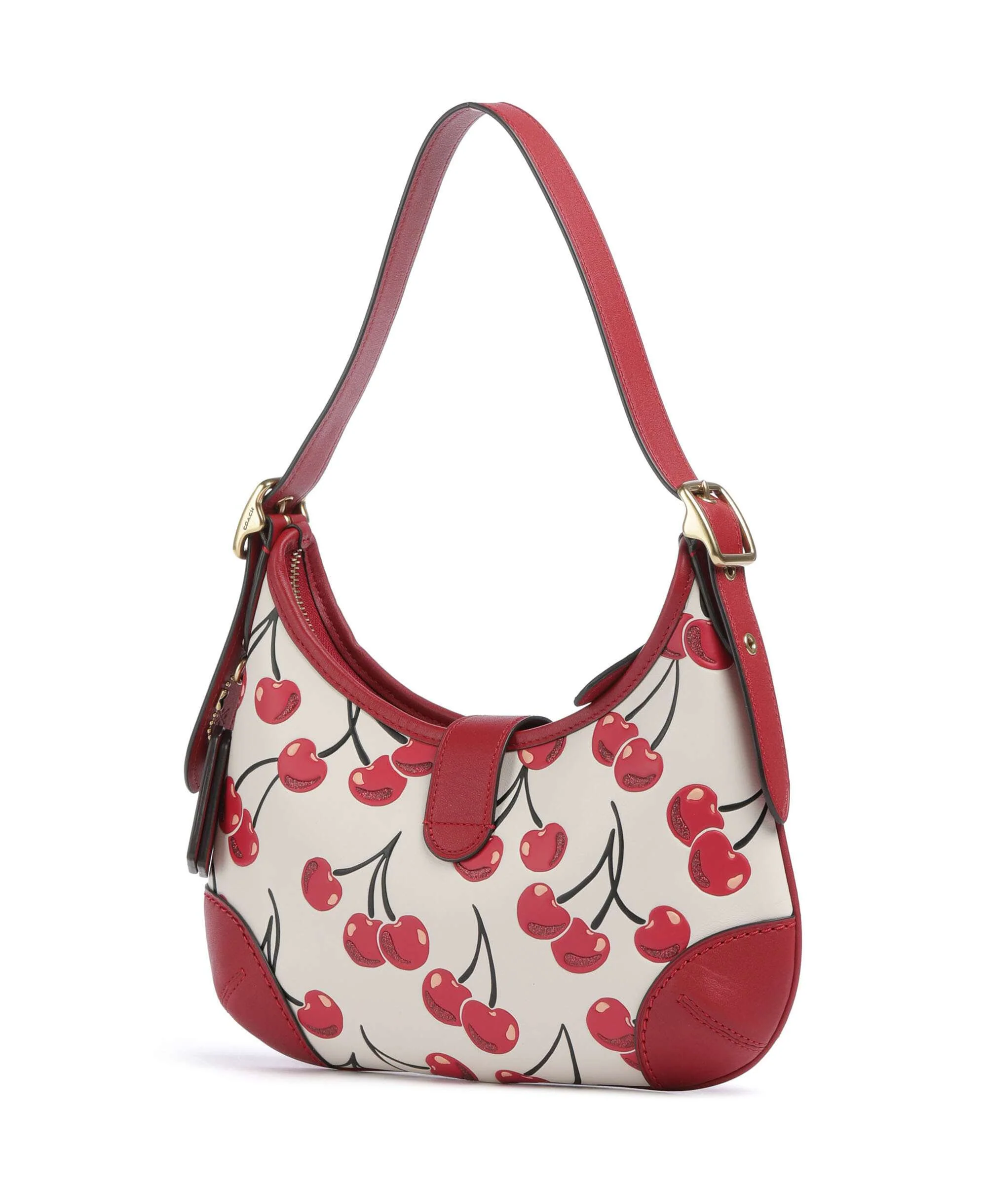 Coach Hamptons Cherry Print Shoulder bag chalk/multicolour - Image 2